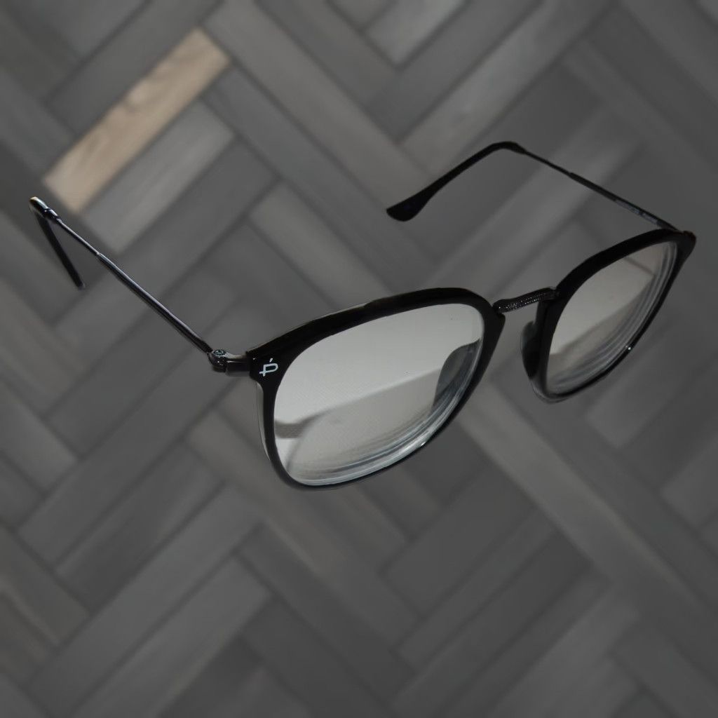 Vintage VINTAGE PRIVÉ REVAUX Sunglasses Frames Women Small Black & Chrome 53x22 150 The London C90 Size ONE SIZE - 1 Thumbnail