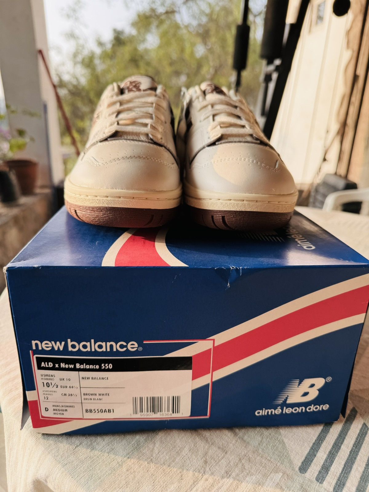 Aime Leon Dore × New Balance New Balance x Aime Leon Dore 550 Brown Size US 10.5 / EU 43-44 - 18 Thumbnail