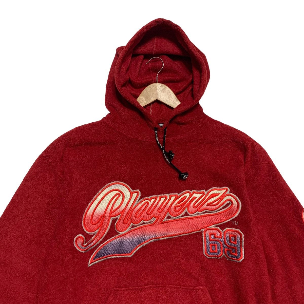 Japanese Brand Player 69 Big Logo Pullover Hoodie Size US L / EU 52-54 / 3 - 4 Thumbnail