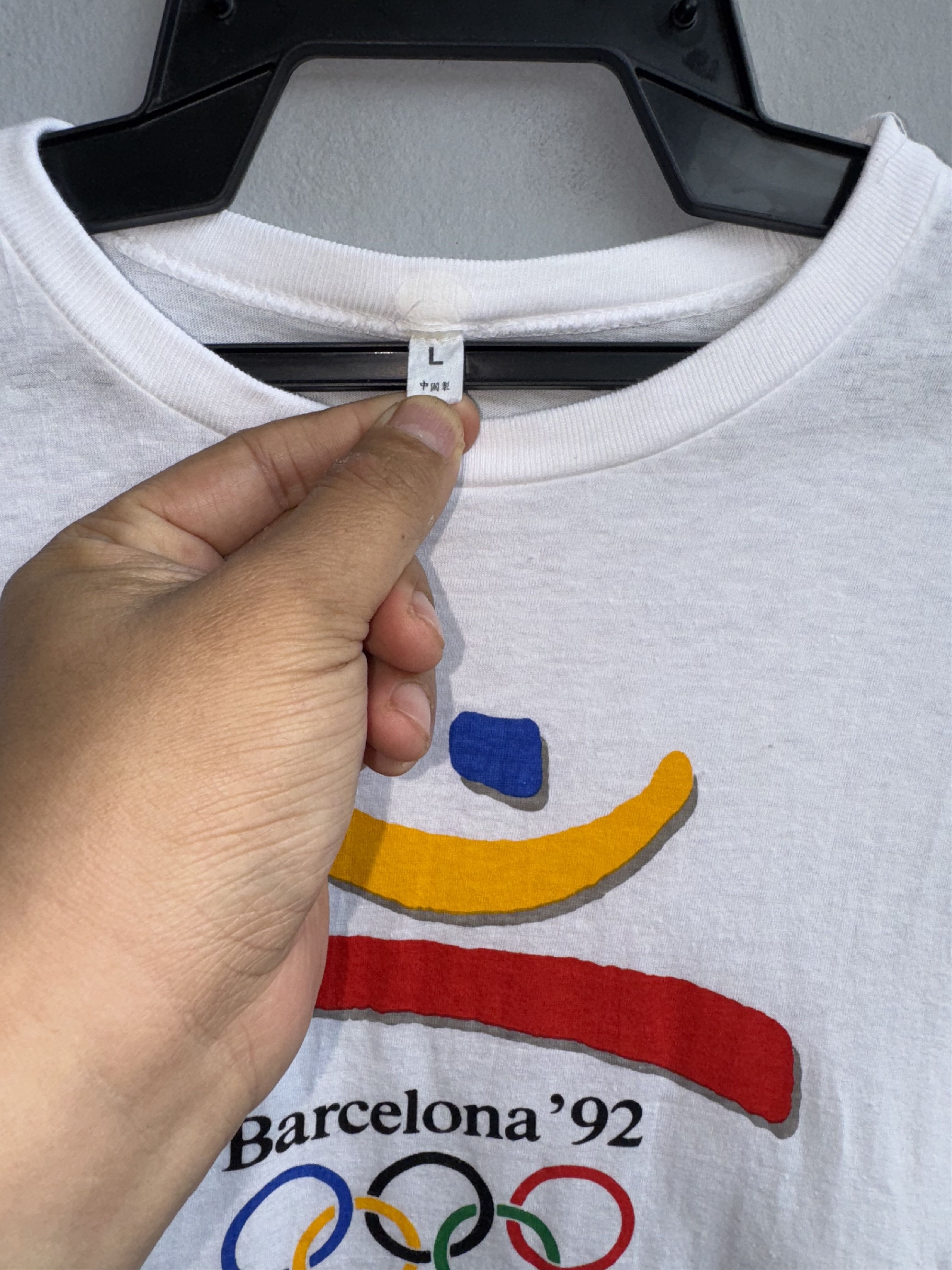 USA Olympics Olympics Barcelona 92's Vintage Shirt Size US M / EU 48-50 / 2 - 3 Thumbnail