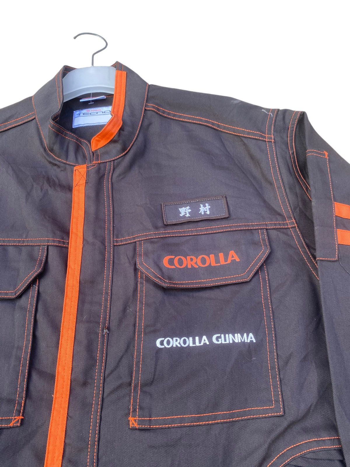 Vintage Vintage Toyota Corolla Overall Jumpuit Size US 35 - 5 Thumbnail