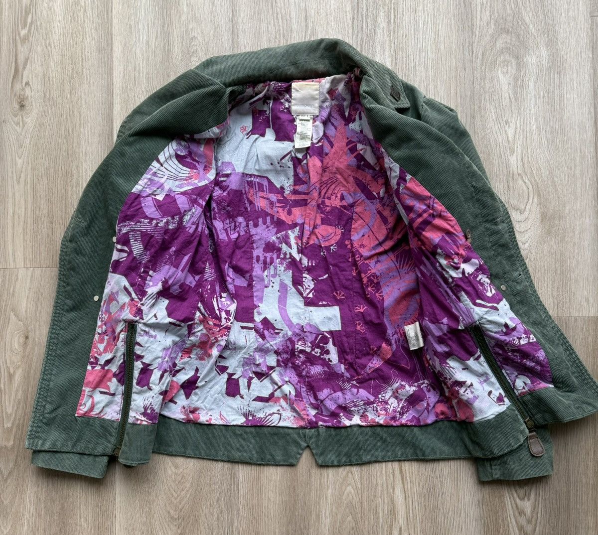 Diesel Vintage Diesel Green Velvet Double Blazer Jacket Size L / US 10 / IT 46 - 12 Thumbnail