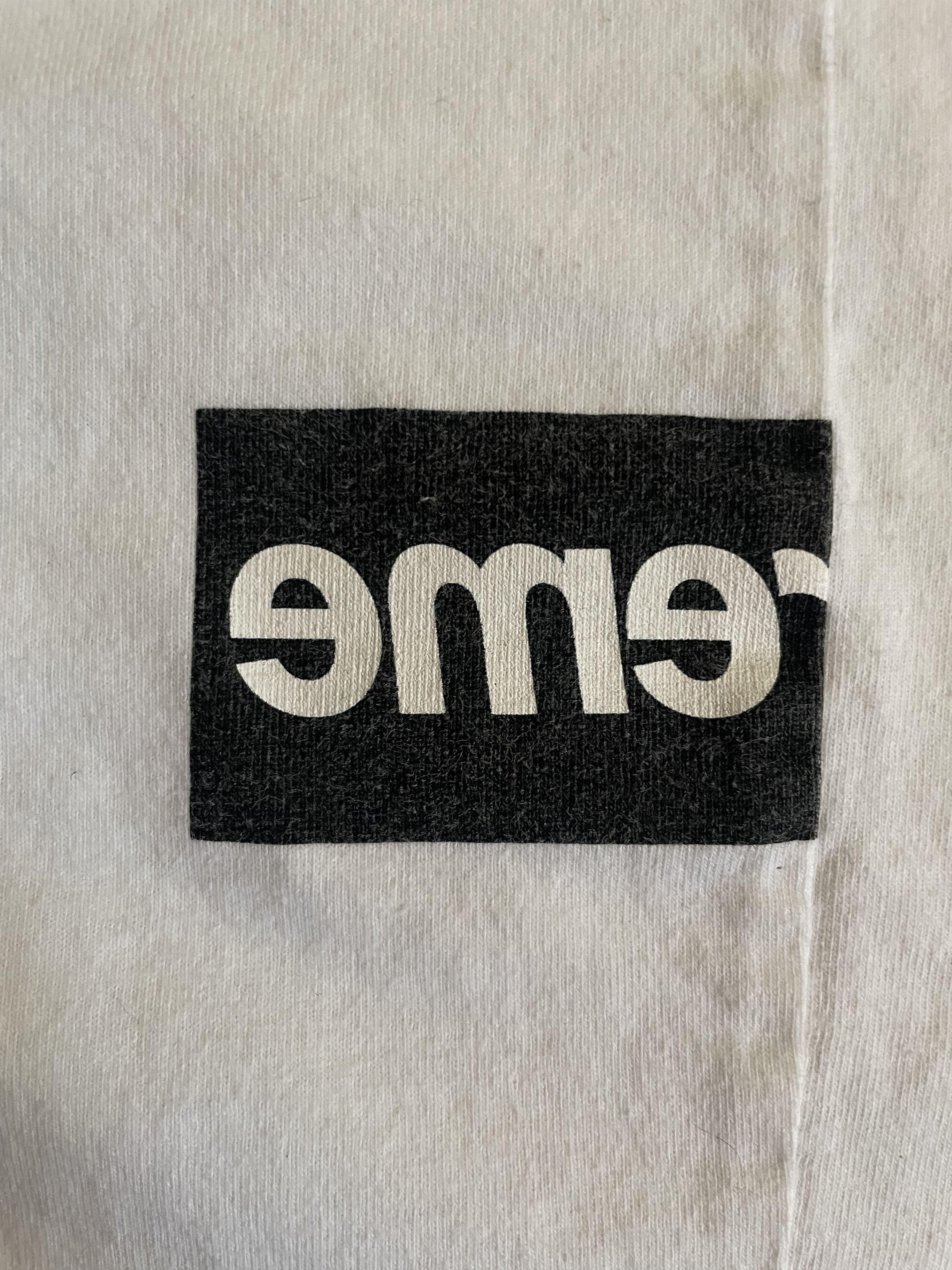 Comme des Garcons SHIRT × Supreme Supreme x Comme des Garcons Shirt Split Box Logo Tee Size US L / EU 52-54 / 3 - 2 Thumbnail