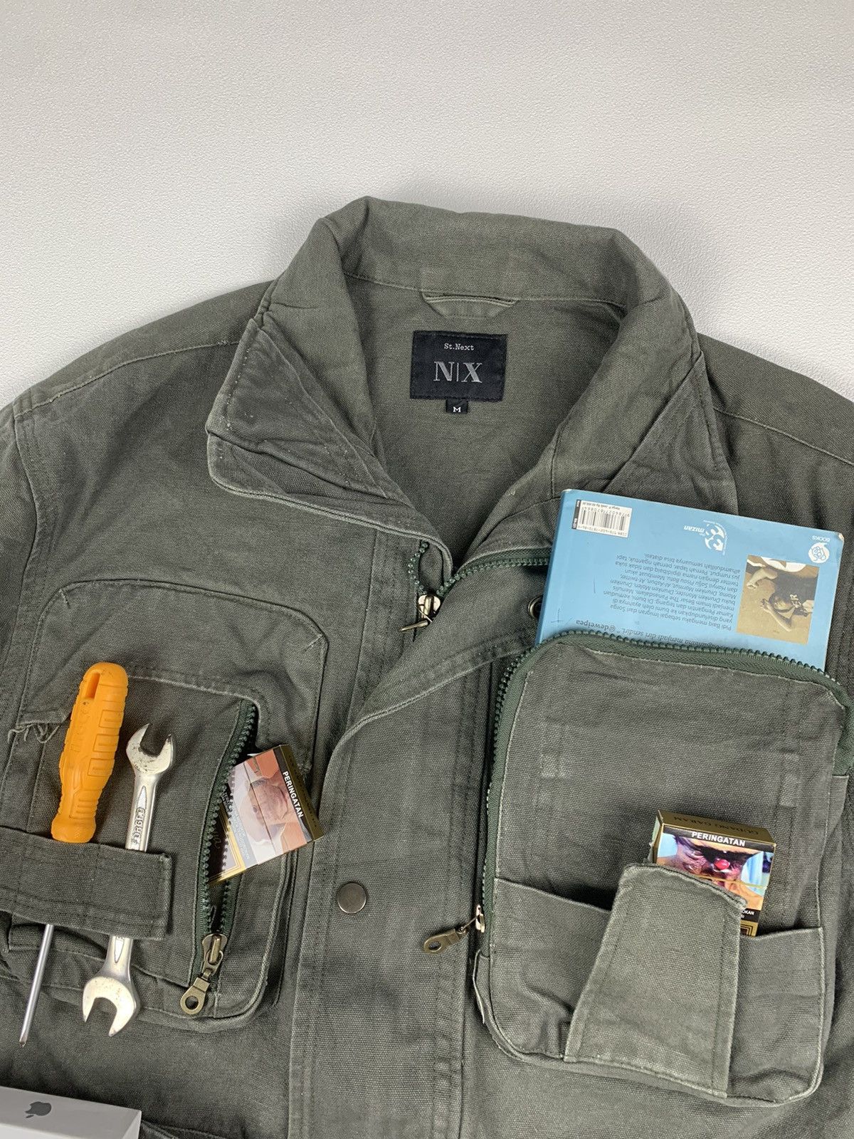 Vintage St.next NIX CANVAS Jacket Size US XL / EU 56 / 4 - 4 Thumbnail