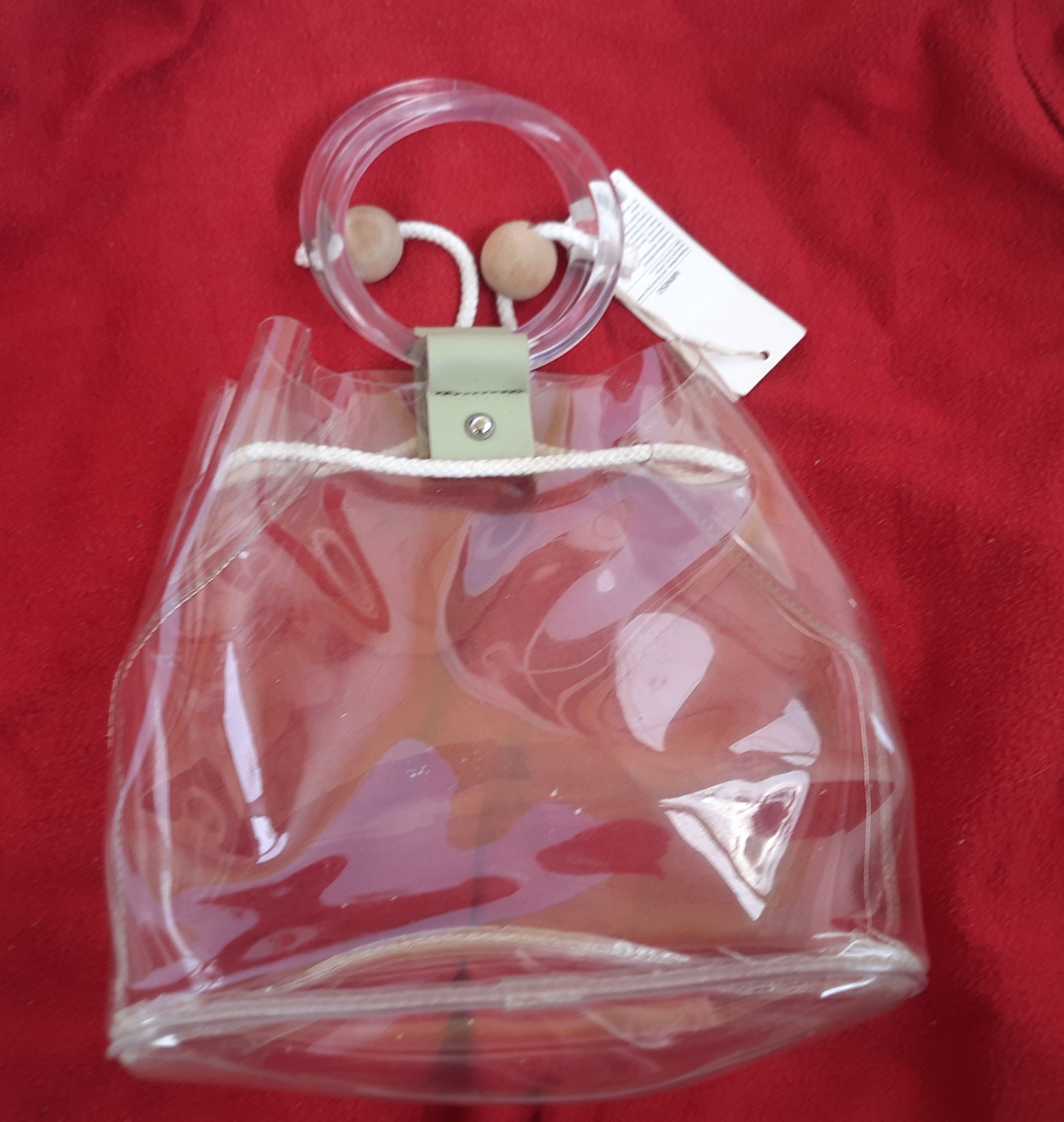Japanese Brand Y2K Minisolife Transparent Handle bag Grunge Size ONE SIZE - 3 Thumbnail