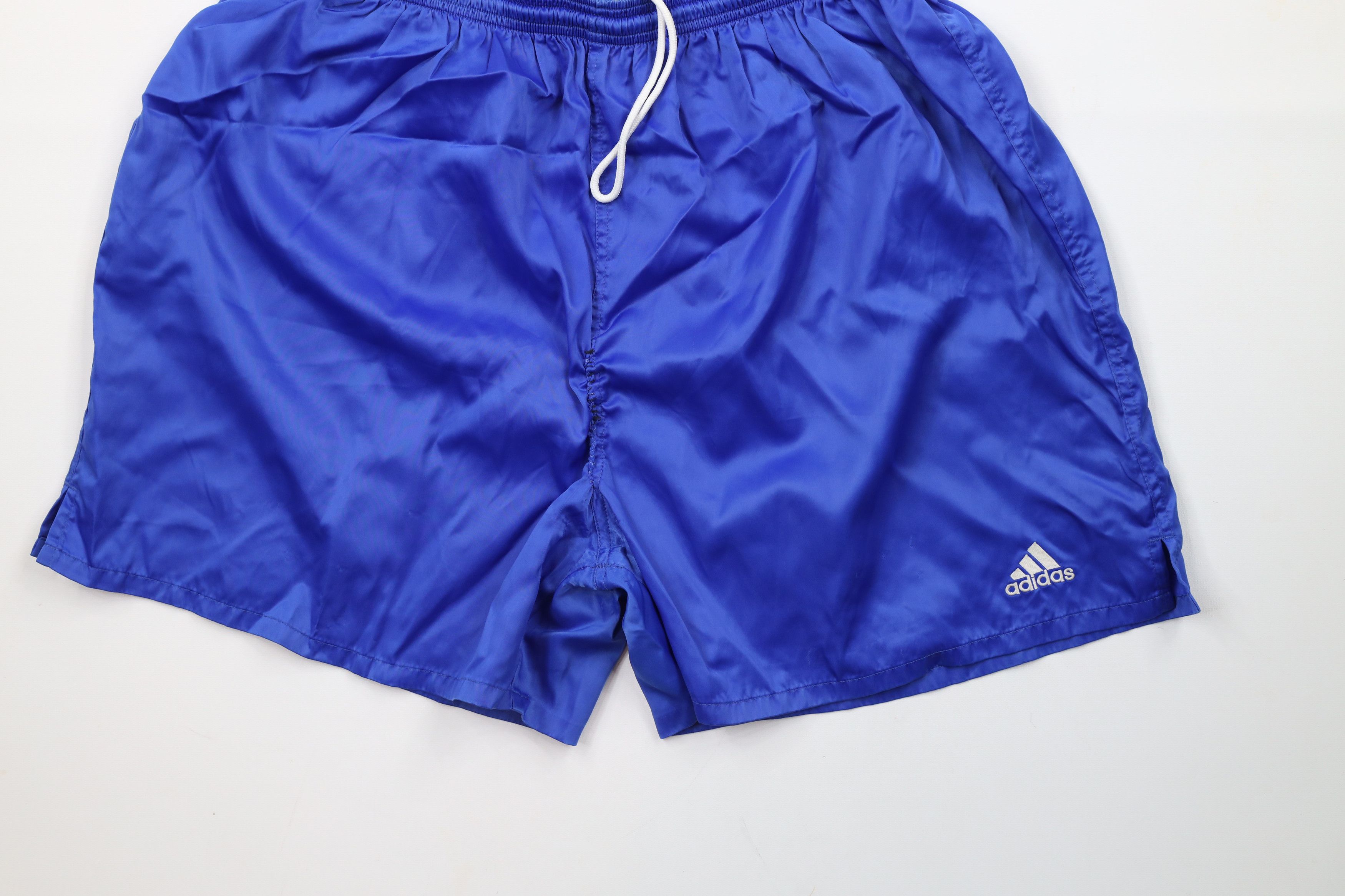 Adidas × Vintage Vintage 90s Adidas Out Nylon Running Jogging Soccer Shorts Size US 36 / EU 52 - 4 Thumbnail