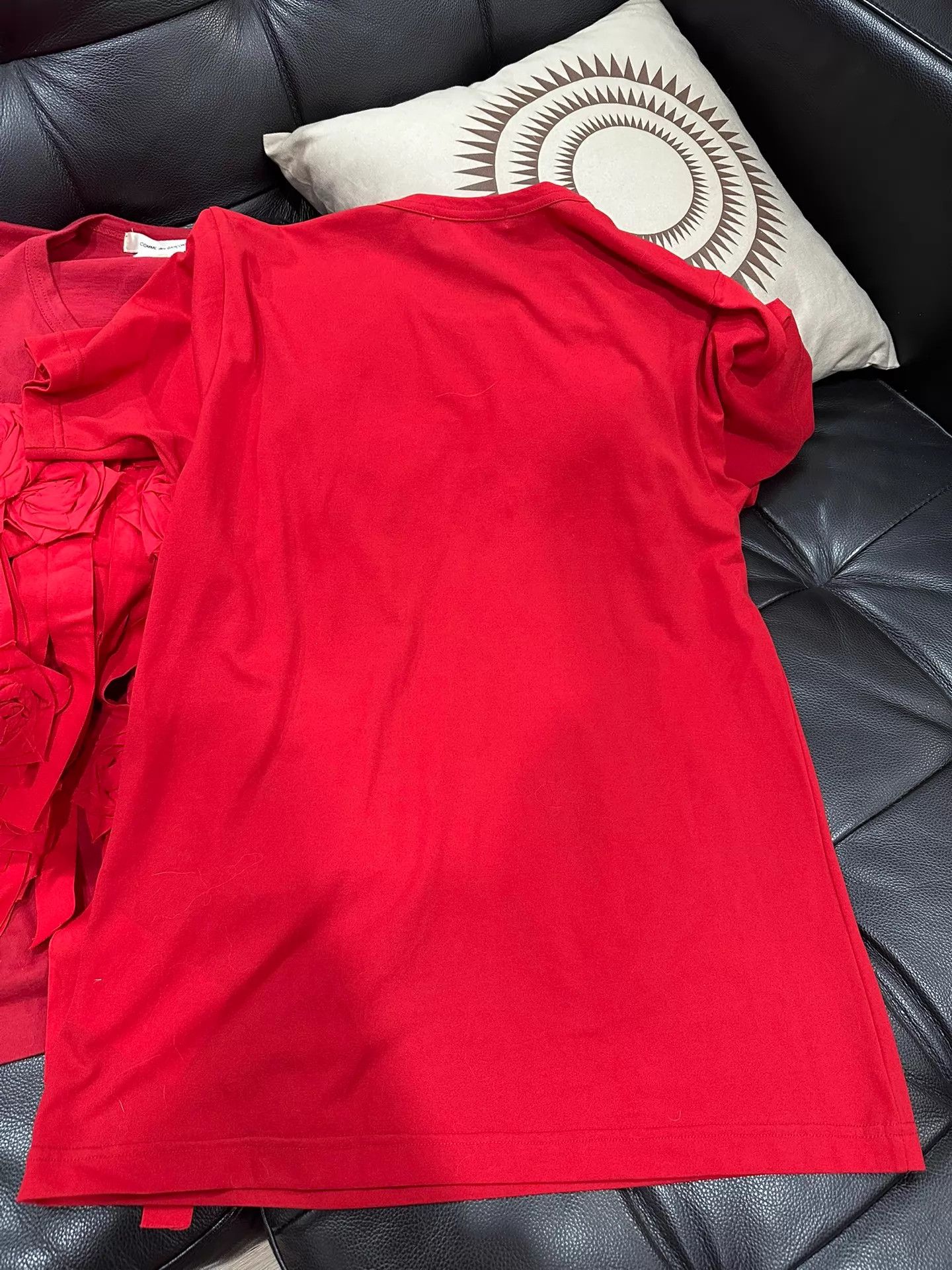 Comme des Garcons Comme des Garçons 15ss Blood Rose Polyester T-Shirt Size L / US 10 / IT 46 - 4 Thumbnail