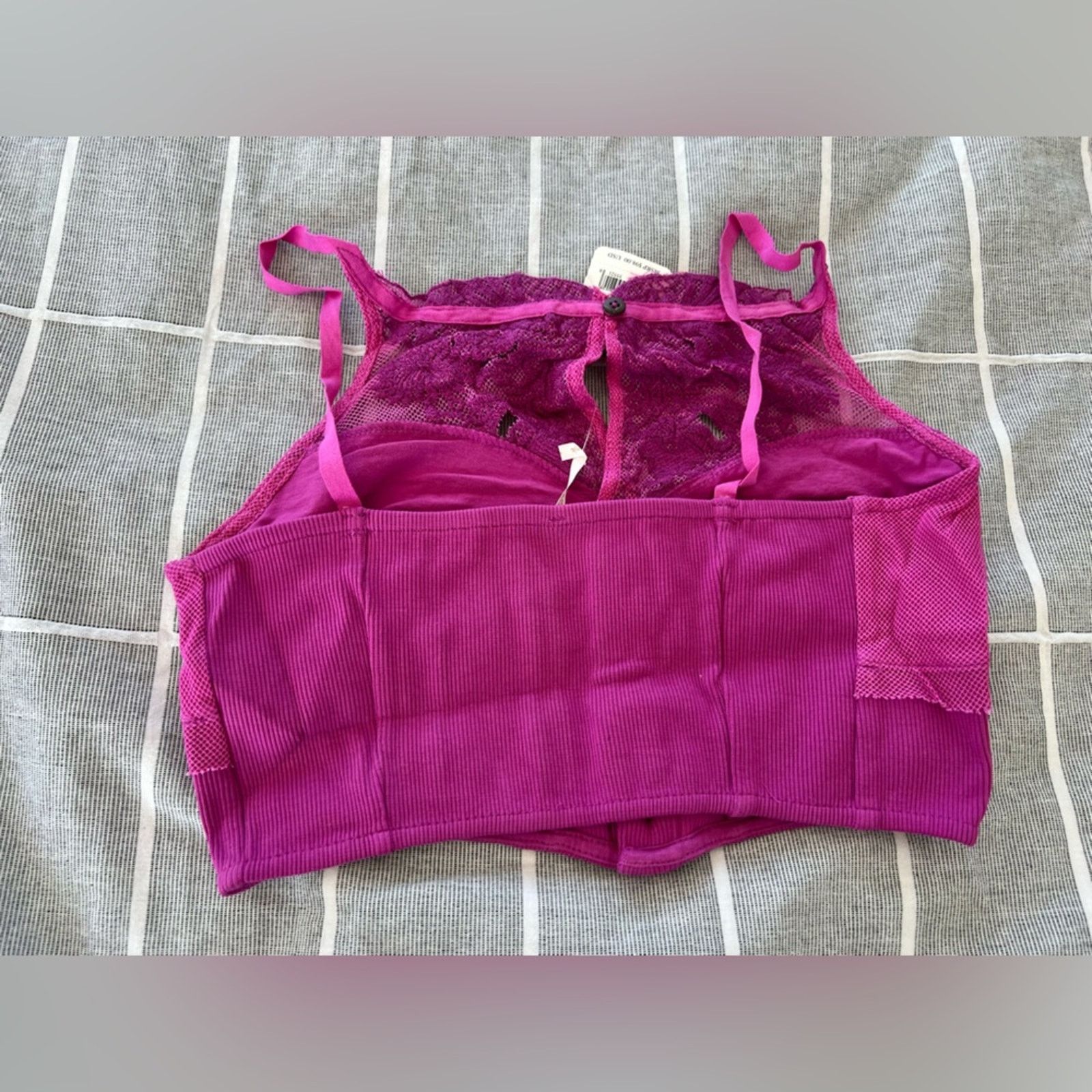 Free People NWT Free People Have My Heart Crop Camisole Size Small Size S / US 4 / IT 40 - 7 Thumbnail