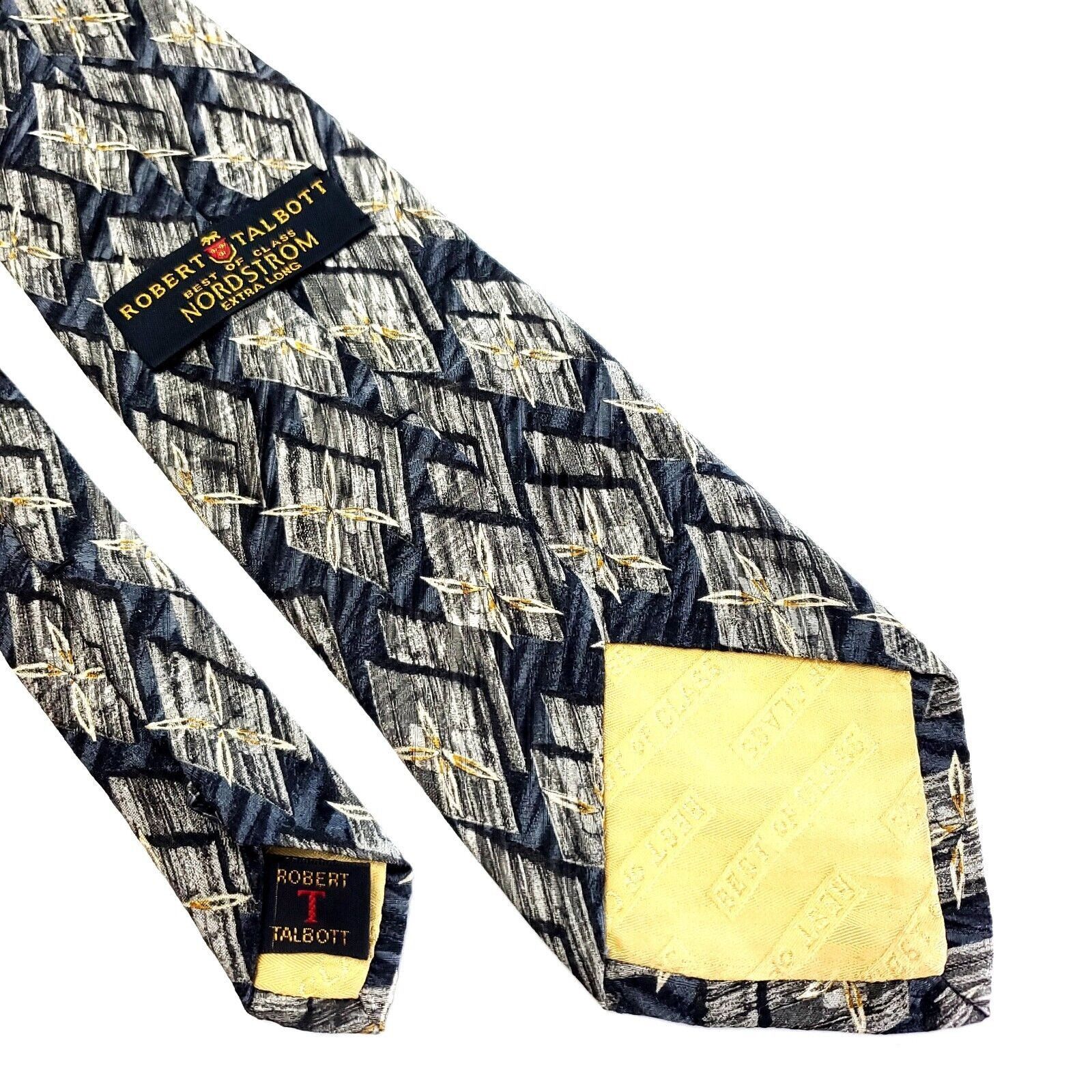 Robert Talbott Robert Talbott Best Of Class Nordstrom Silk Tie Print Beige Size ONE SIZE - 6 Thumbnail