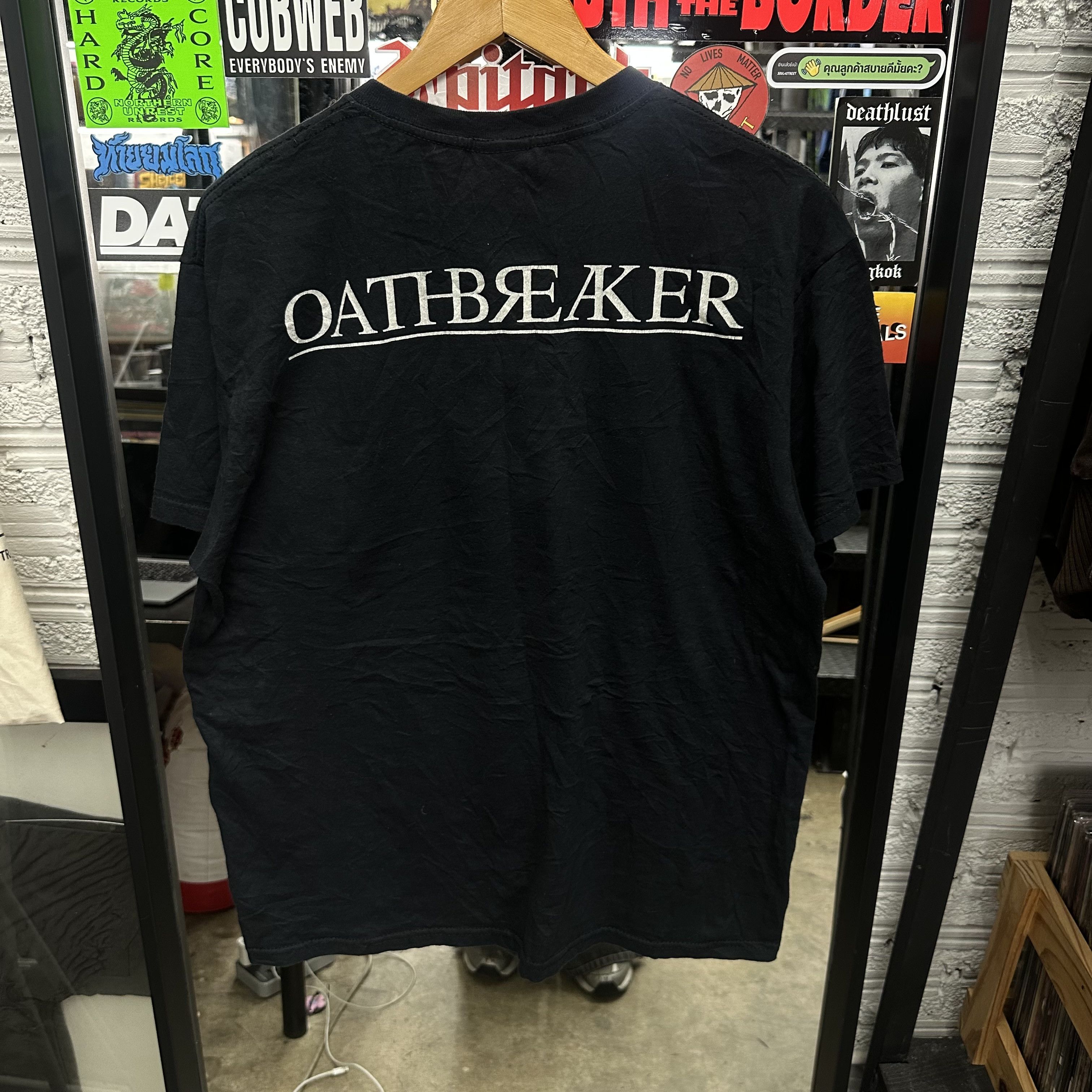 Band Tees OATHBREAKER Deathwish Records 2000s Hardcore Shirt Size US L / EU 52-54 / 3 - 4 Thumbnail