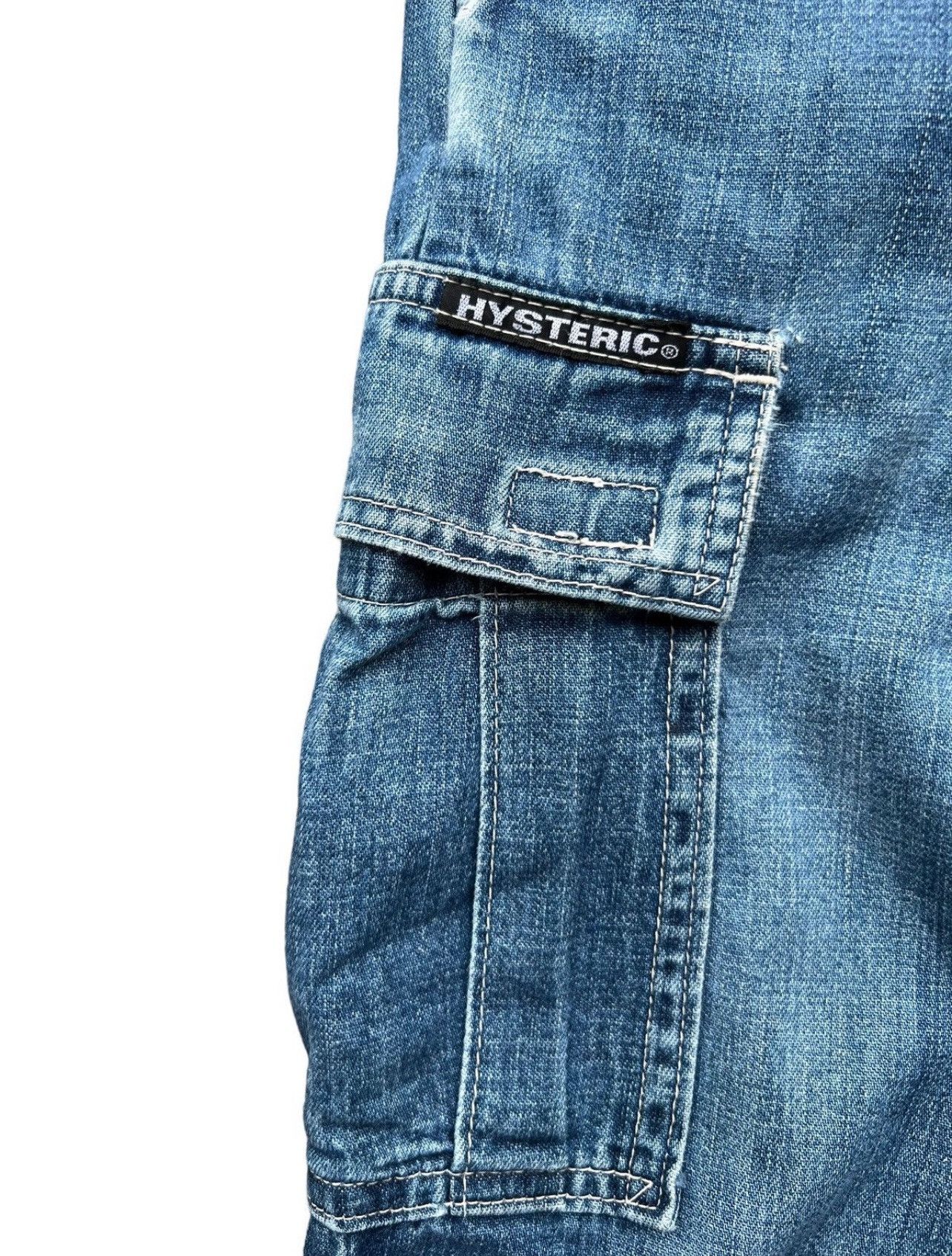 Hysteric Glamour Hysteric Glamour Multipocket Parachute Denim Jeans 30x33 Size US 30 / EU 46 - 9 Thumbnail