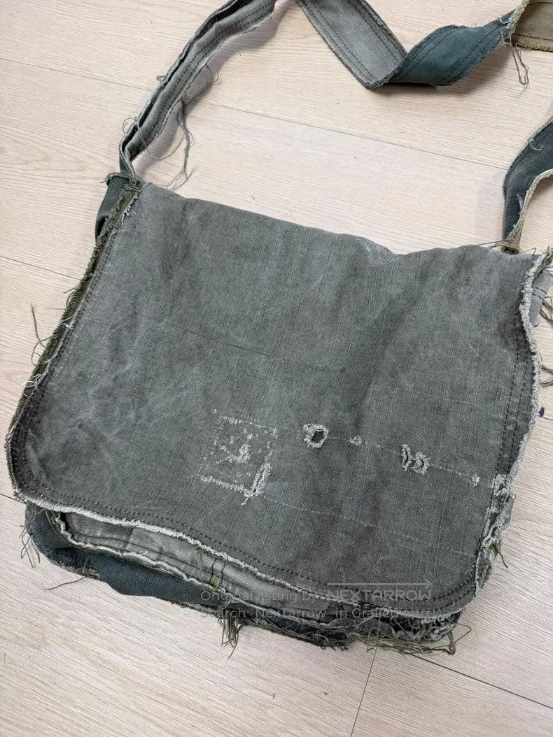 Comme des Garcons Comme Des Garcons Destroyed Double-sided Use Postman Bag Size ONE SIZE - 2 Thumbnail