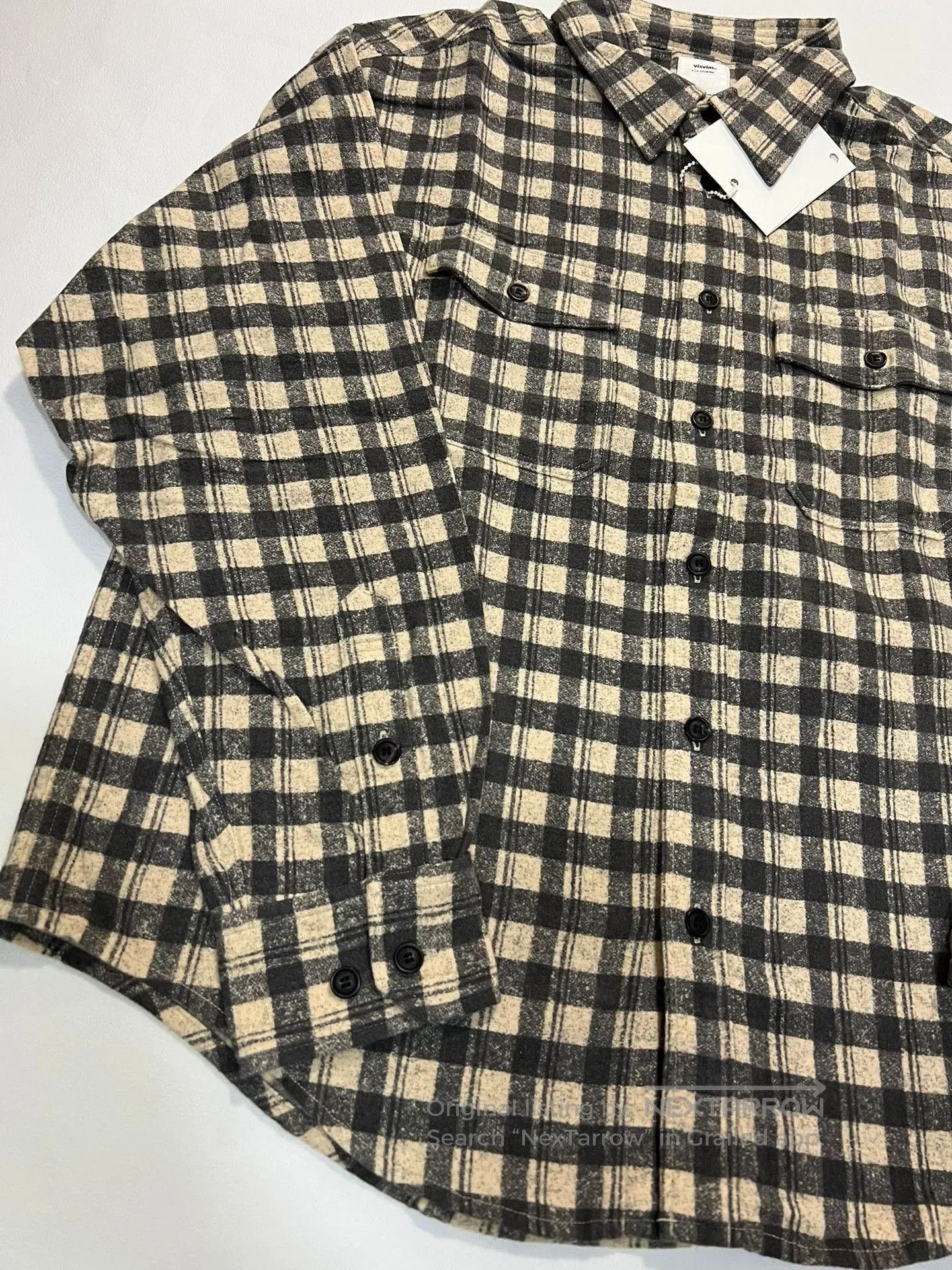 Visvim visvim 22AW Pioneer Khadi Check. Size US M / EU 48-50 / 2 - 3 Thumbnail