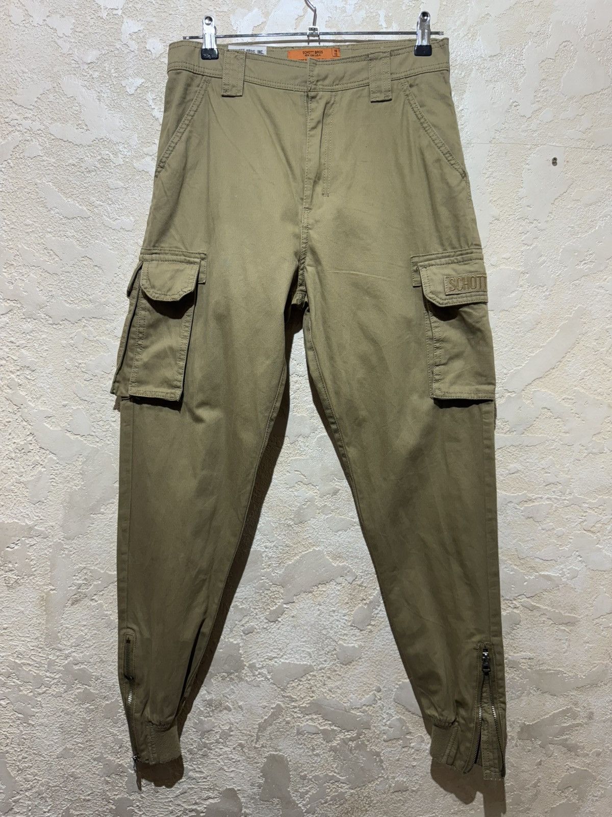 Schott Schott Cargo Pants Vintage Logo Packet Avant Garde Military Size US 28 / EU 44 - 1 Thumbnail