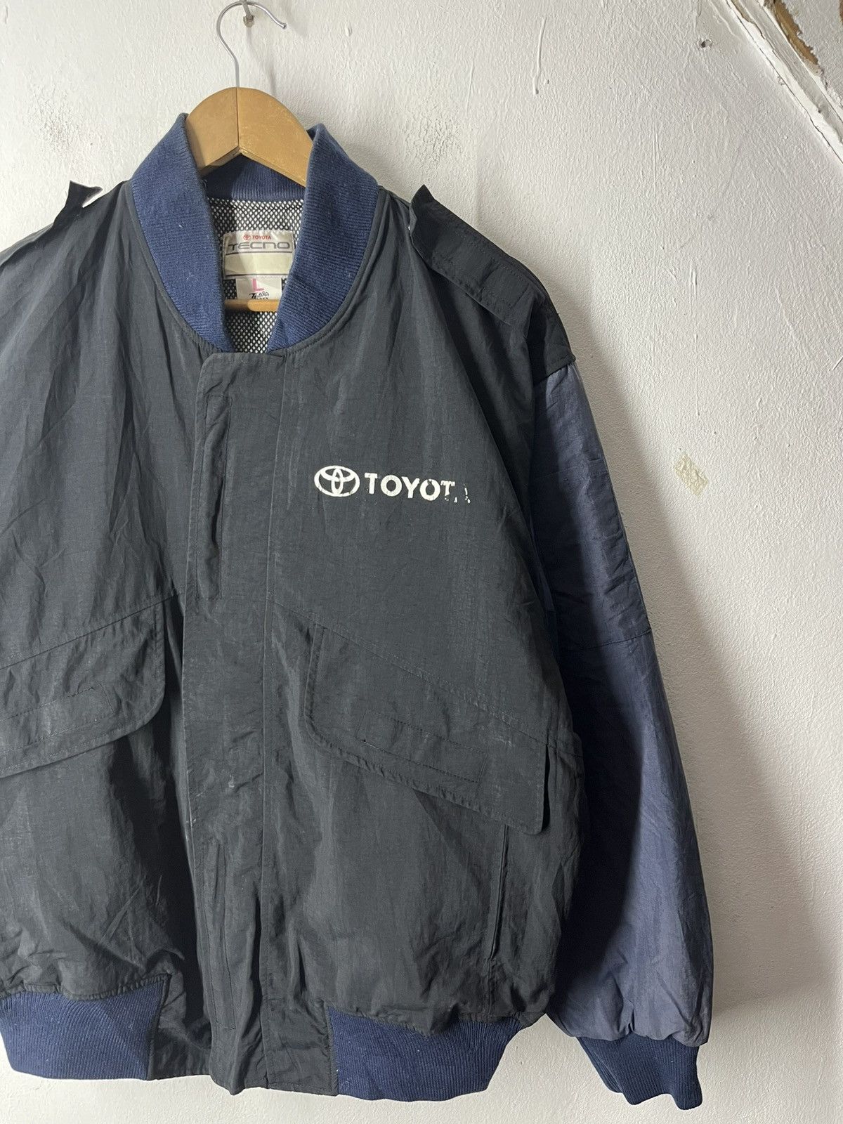 Sports Specialties VINTAGE TOYOTA TECHNO THREE MONKEY SPORT SPECIALITIES JACKET Size US L / EU 52-54 / 3 - 2 Thumbnail