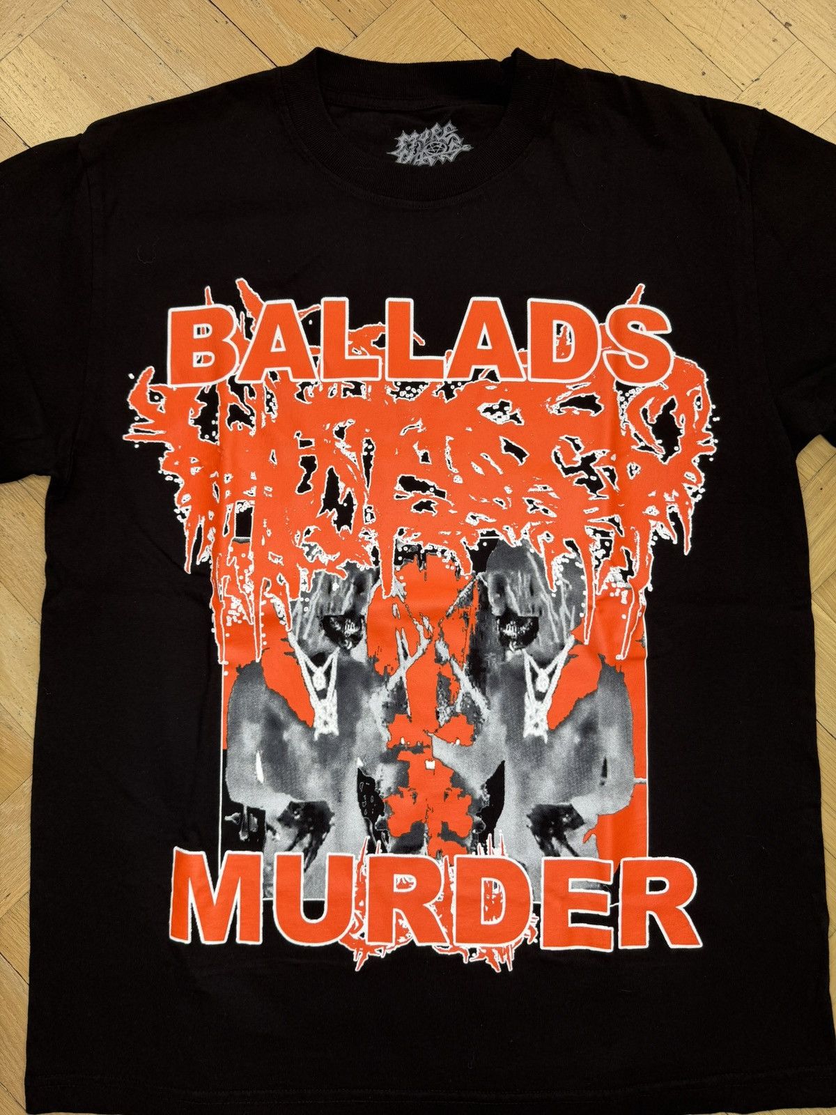 Ken Carson KEN CARSON “BALLADS MURDER” MORE CHAOS MERCH TEE Size US XL / EU 56 / 4 - 2 Thumbnail