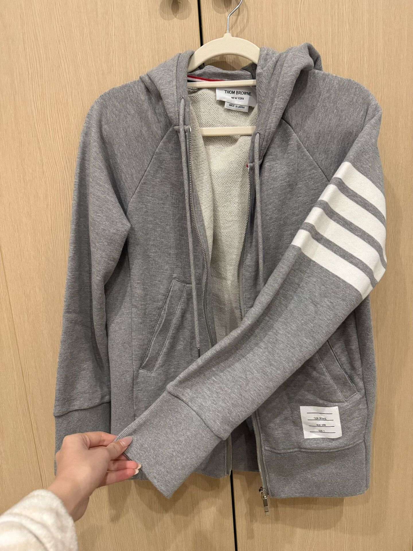 Thom Browne gray thom browne women's hoodie jacket Size US S / EU 44-46 / 1 - 1 Thumbnail
