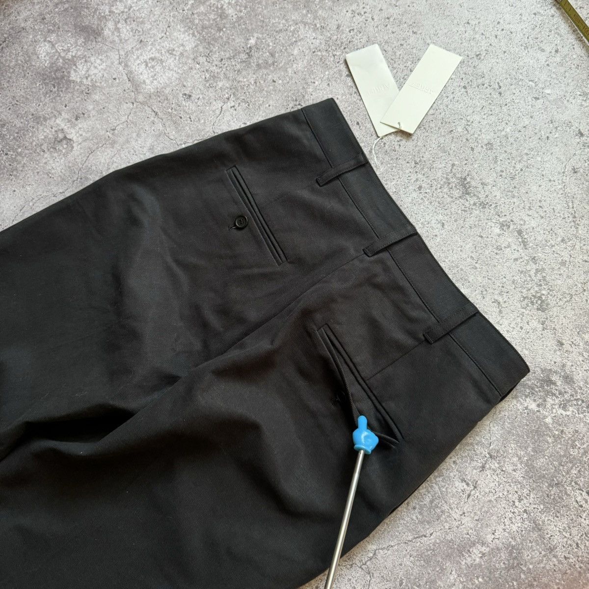 Arket Arket Loose fit Pleated Cotton-Twill Trousers loose baggy Size US 29 - 8 Thumbnail