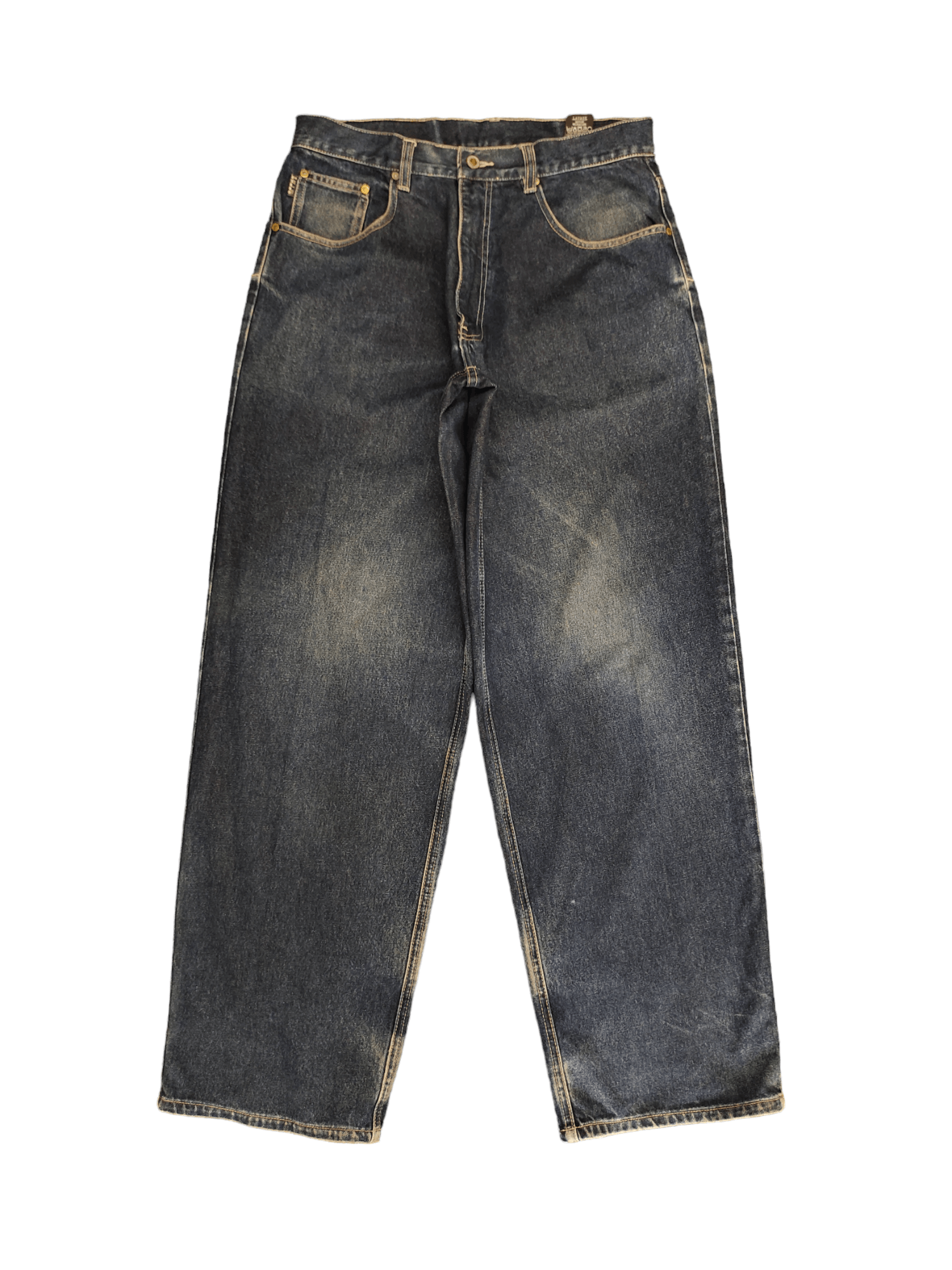 image of Baggy Jeans Pelle Pelle Wide Leg Denim 90's Jnco Streetwear, Men's (Size 34)