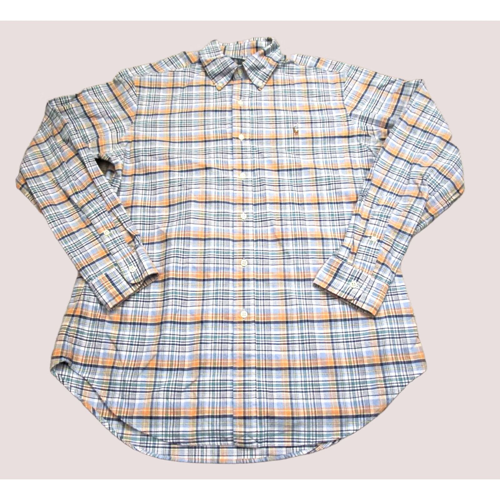 Ralph Lauren Ralph Lauren Shirt Men Medium Multicolor Long Sleeve Button Down Small Pony Size US M / EU 48-50 / 2 - 1 Thumbnail