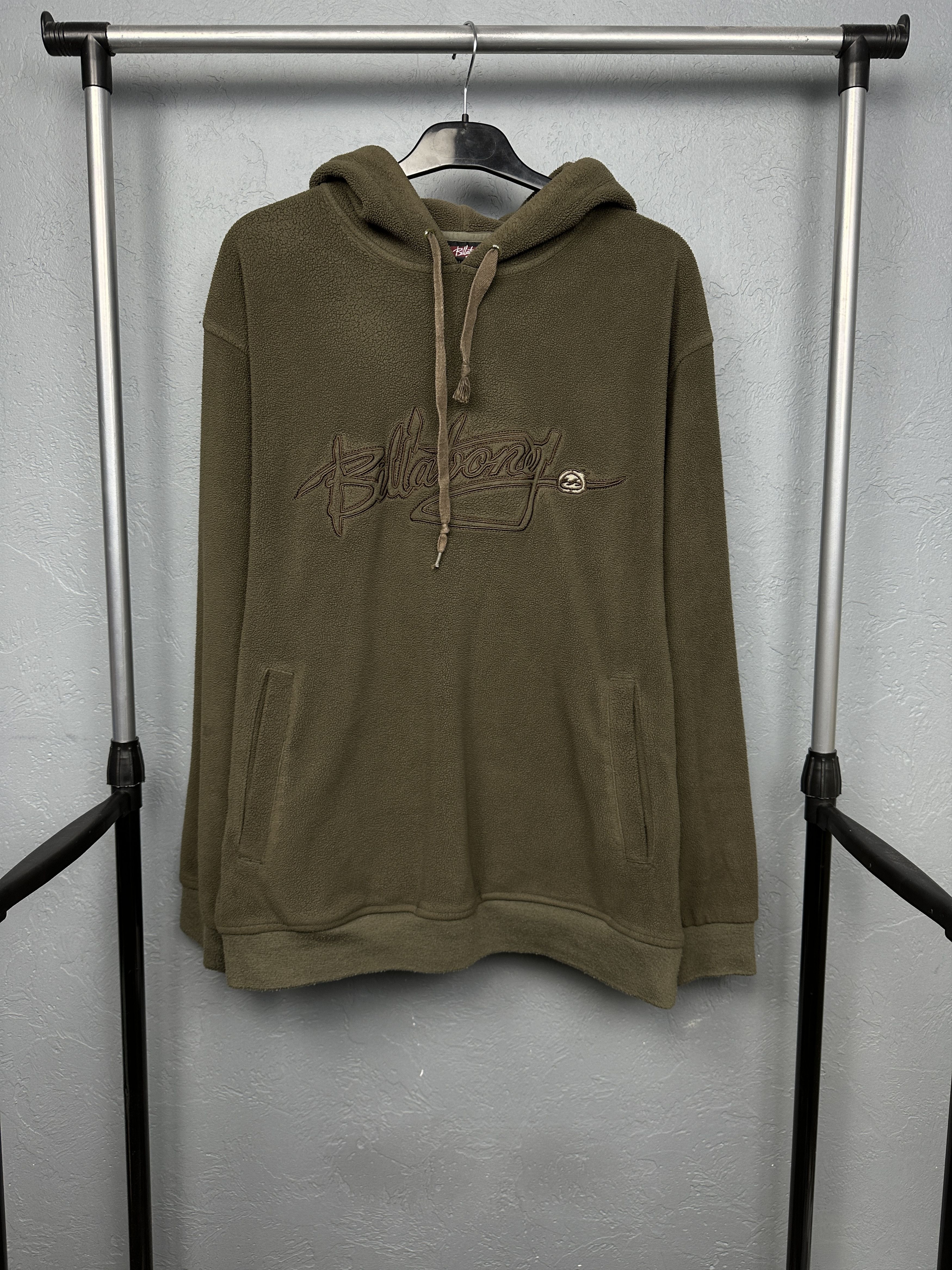 Billabong Billabong Vintage Mens Teddy Sherpa Fleece Hoodie Size US L / EU 52-54 / 3 - 1 Thumbnail
