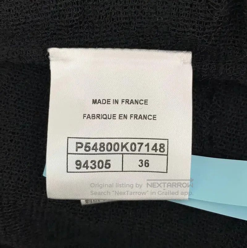 Chanel Chanel Black Wool Pullover Sweater XS . Size XS / US 0-2 / IT 36-38 - 6 Thumbnail