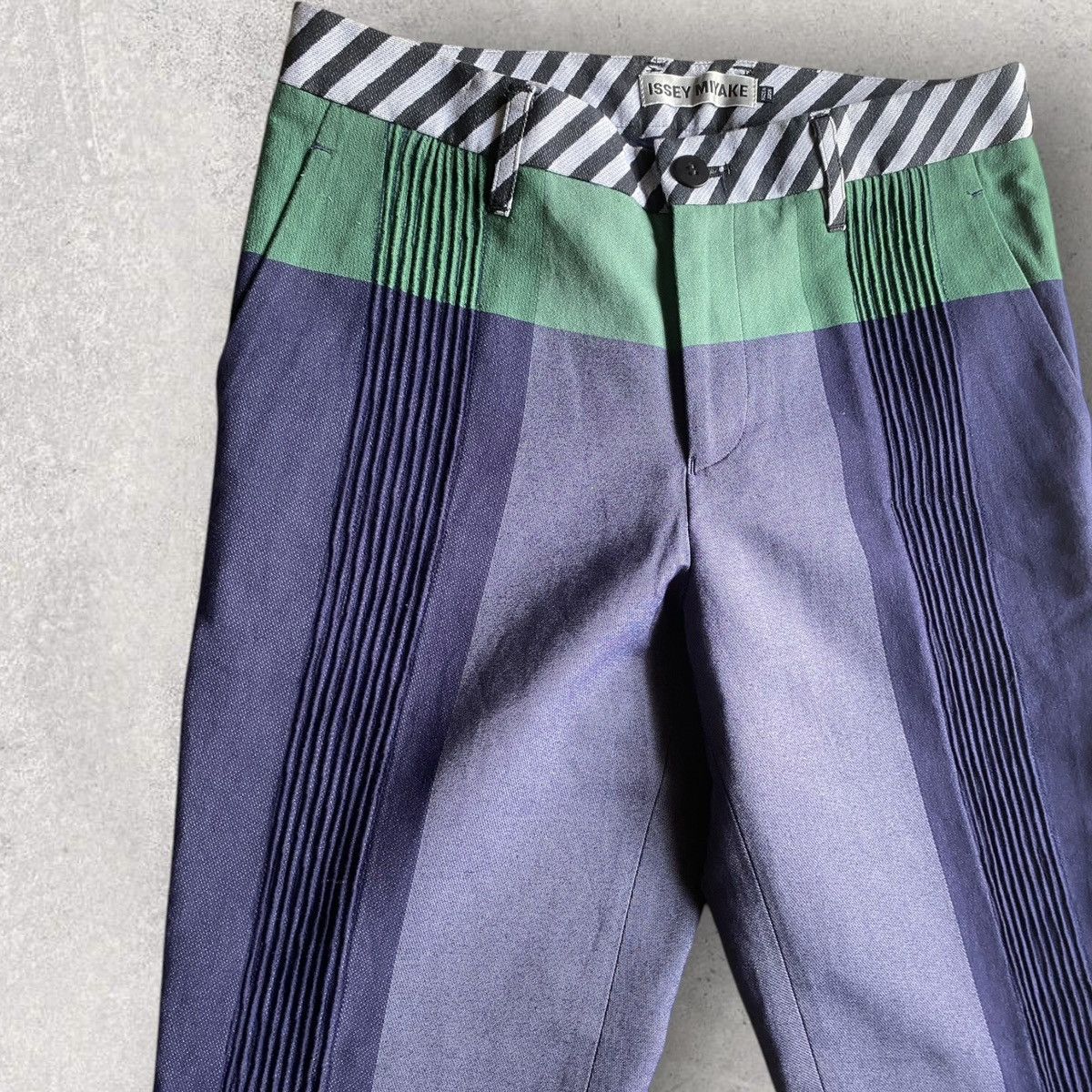 Issey Miyake Issey Miyake Front Pleated Pants Size 28" / US 6 / IT 42 - 2 Thumbnail