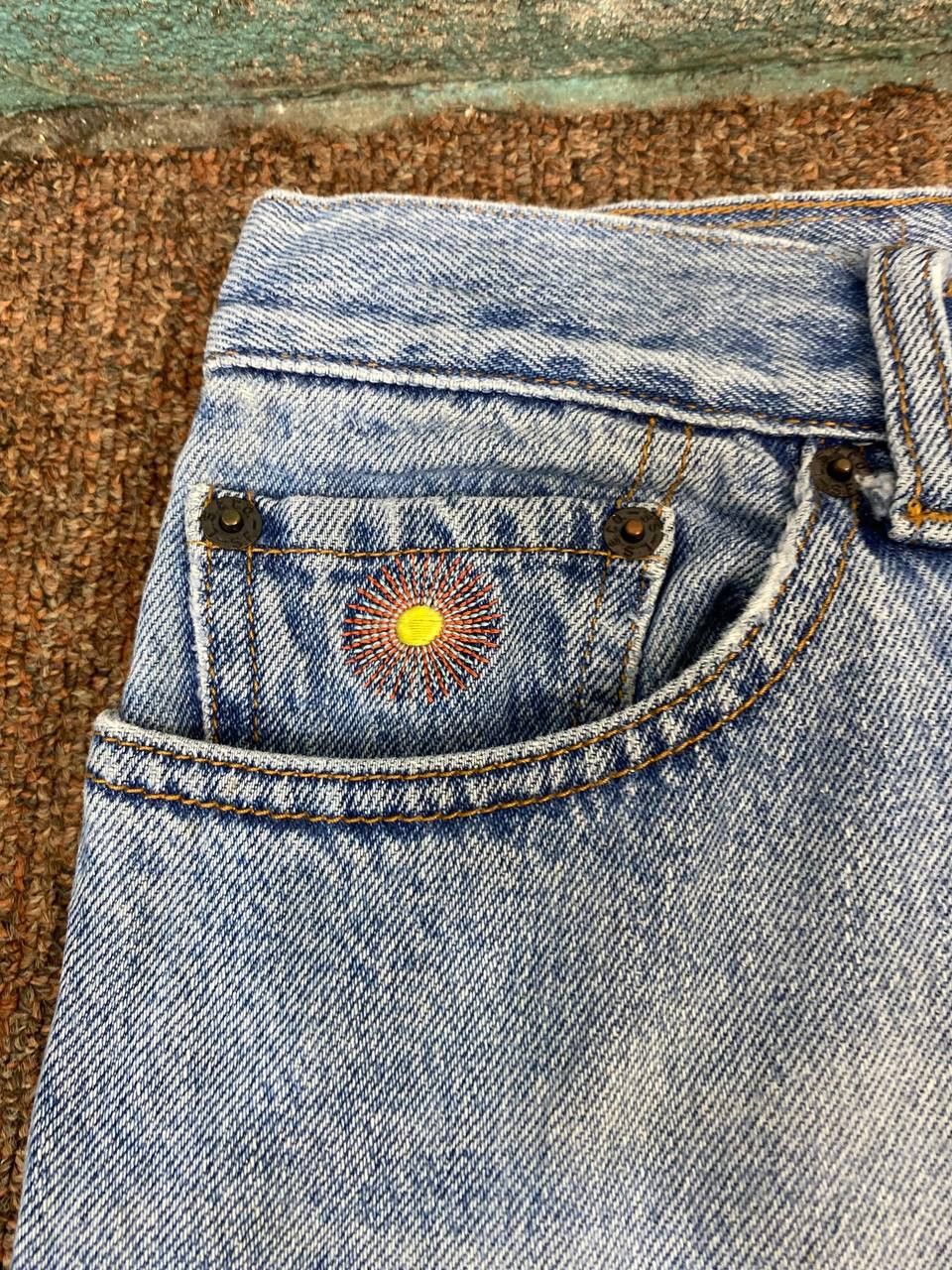 Levi's vintage levis 514 bootcut flare custom denim nice design Size US 32 / EU 48 - 10 Thumbnail