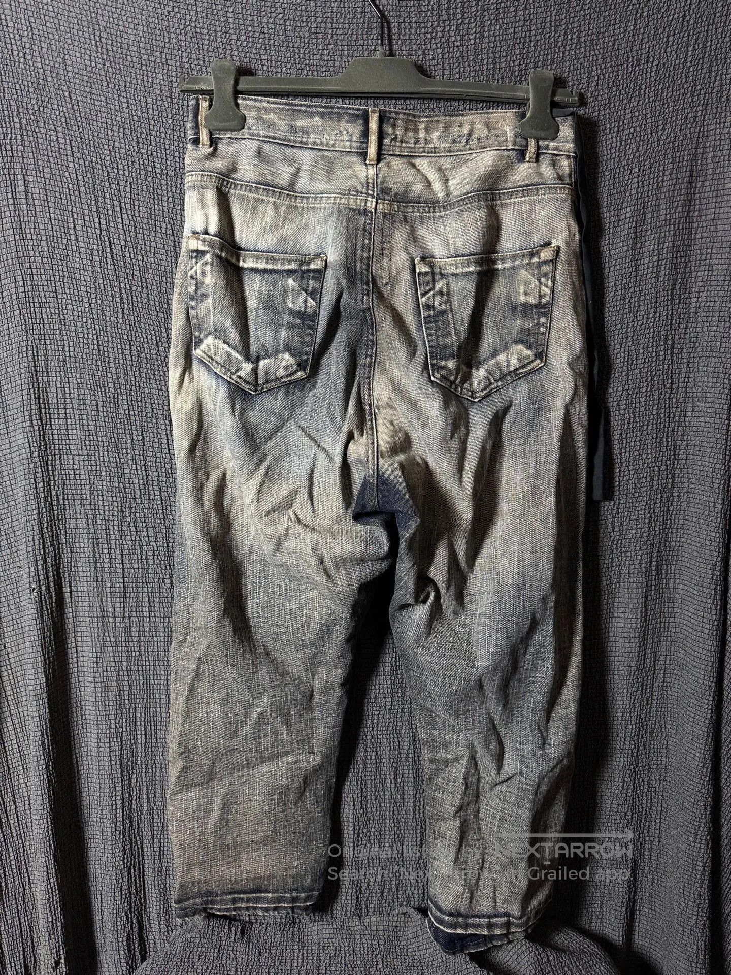 Rick Owens rick owens early distressed denim pants. Size US 31 - 2 Thumbnail