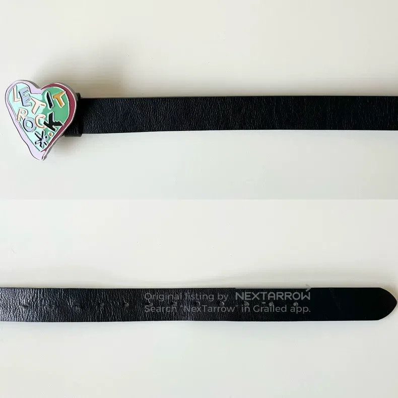 Vivienne Westwood Vivienne Westwood Let it Rock Belt with Earth Heart Buckle Size ONE SIZE - 3 Thumbnail
