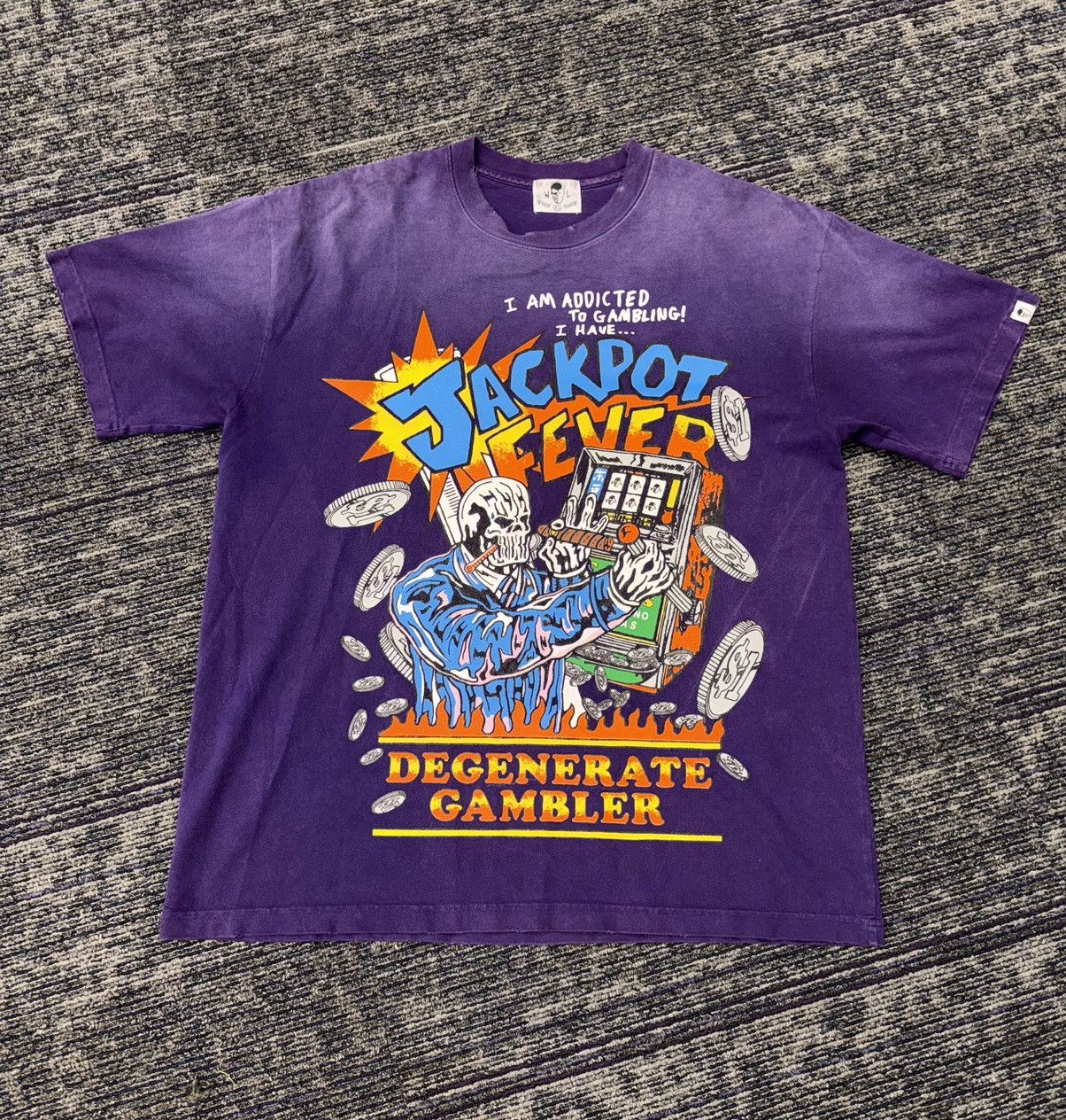 Warren Lotas Warren Lotas Degenerate Gambler T-shirt Size US XL / EU 56 / 4 - 1 Thumbnail