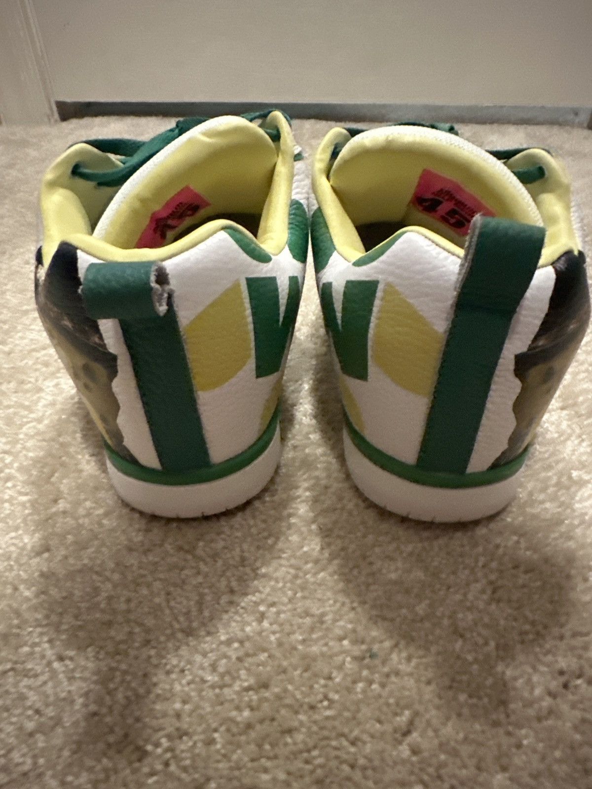 Asspizza Haunted Starbucks HS Spongebob Live Laugh Love Shoes Size US 11 / EU 44 - 3 Thumbnail