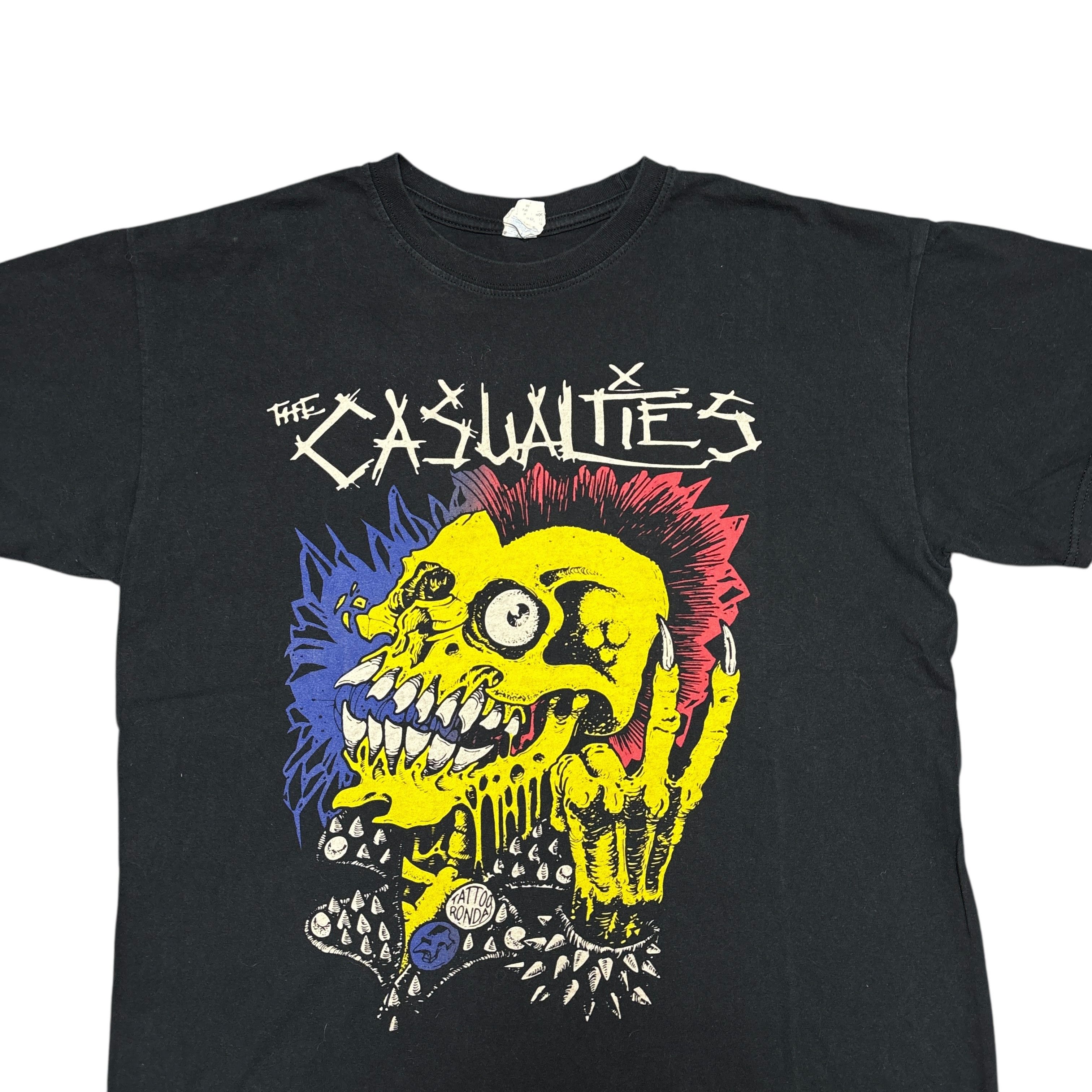 Band Tees The Casualties Shirt Tour Punk Rock Band Tee Exploited Size US L / EU 52-54 / 3 - 3 Thumbnail