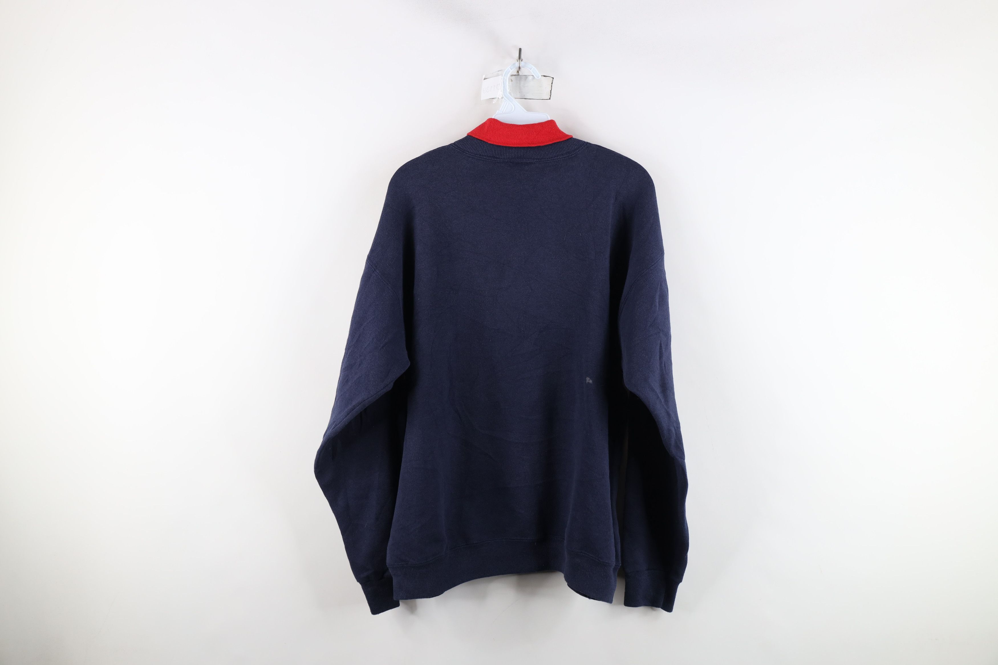 Vintage Vintage 90s Streetwear Michigan Turtleneck Sweatshirt USA Size L / US 10 / IT 46 - 11 Thumbnail