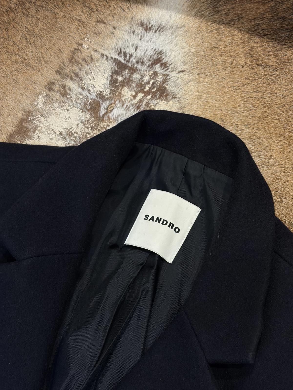 Sandro Sandro Paris Tailored Wool Coat Size US XL / EU 56 / 4 - 2 Thumbnail