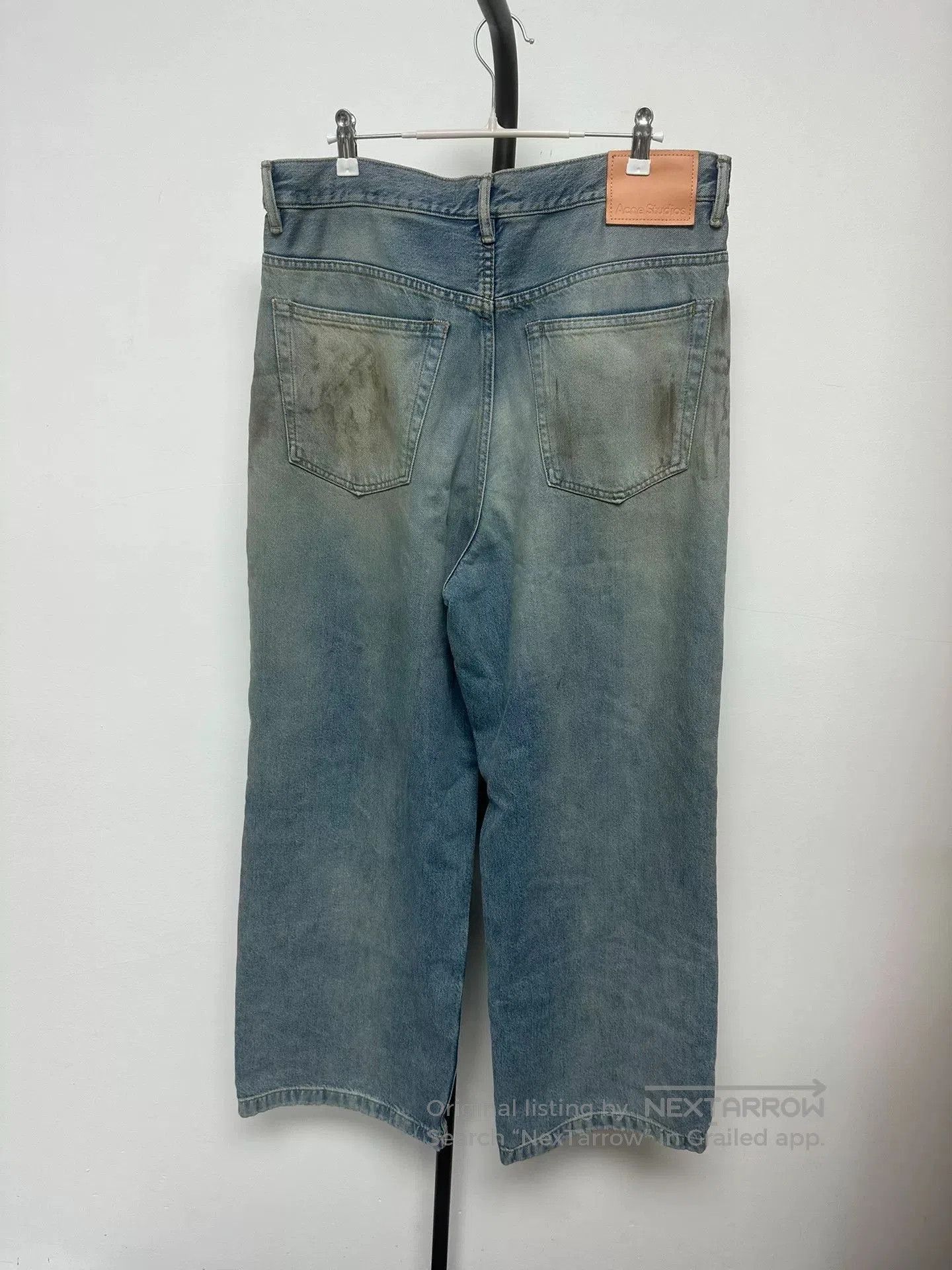 Acne Studios acne studios blue straight leg denim pants. Size US 32 / EU 48 - 2 Thumbnail