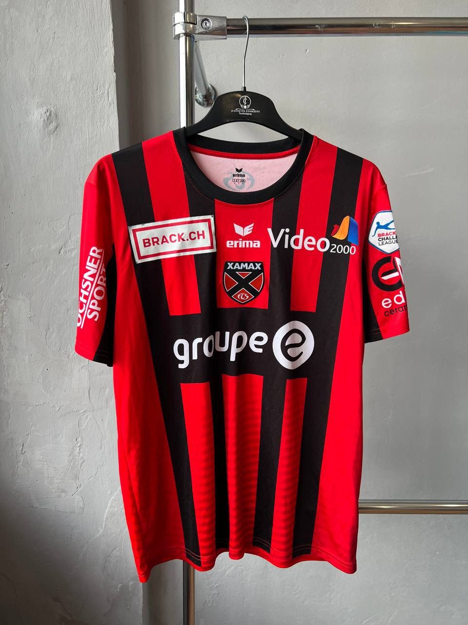 Erima 2016/17 NEUCHATEL XAMAX HOME SOCCER JERSEY FOOTBALL SHIRT L Size US L / EU 52-54 / 3 - 2 Thumbnail