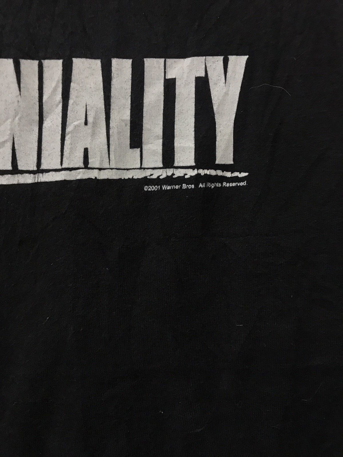 Vintage Vintage Miss congeniality Promo XL Black Cotton T-Shirt 2001 Size US XL / EU 56 / 4 - 3 Thumbnail