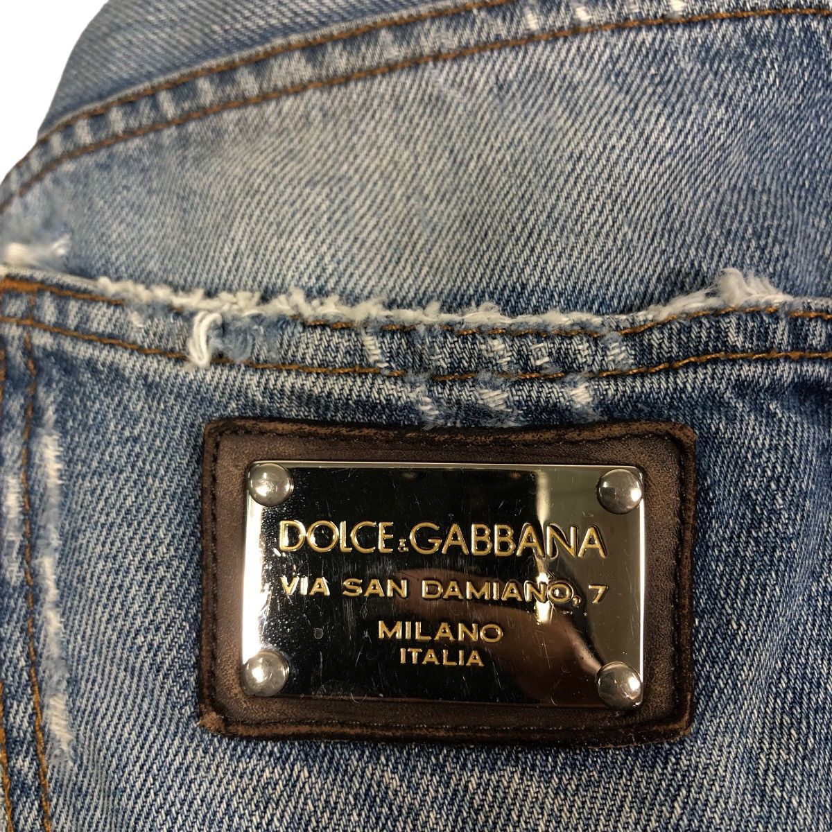 Dolce & Gabbana 🔥Loose Cut Distressed Punk Design Constructed Jeans D&G Size US 34 / EU 50 - 22 Thumbnail