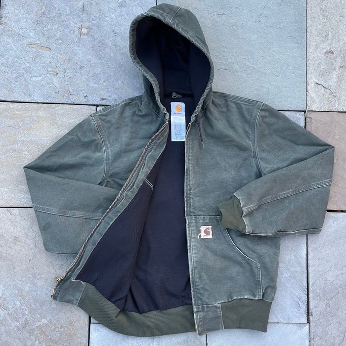 Carhartt Carhartt Active Jacket, Moss Green ThermalLined Grailed