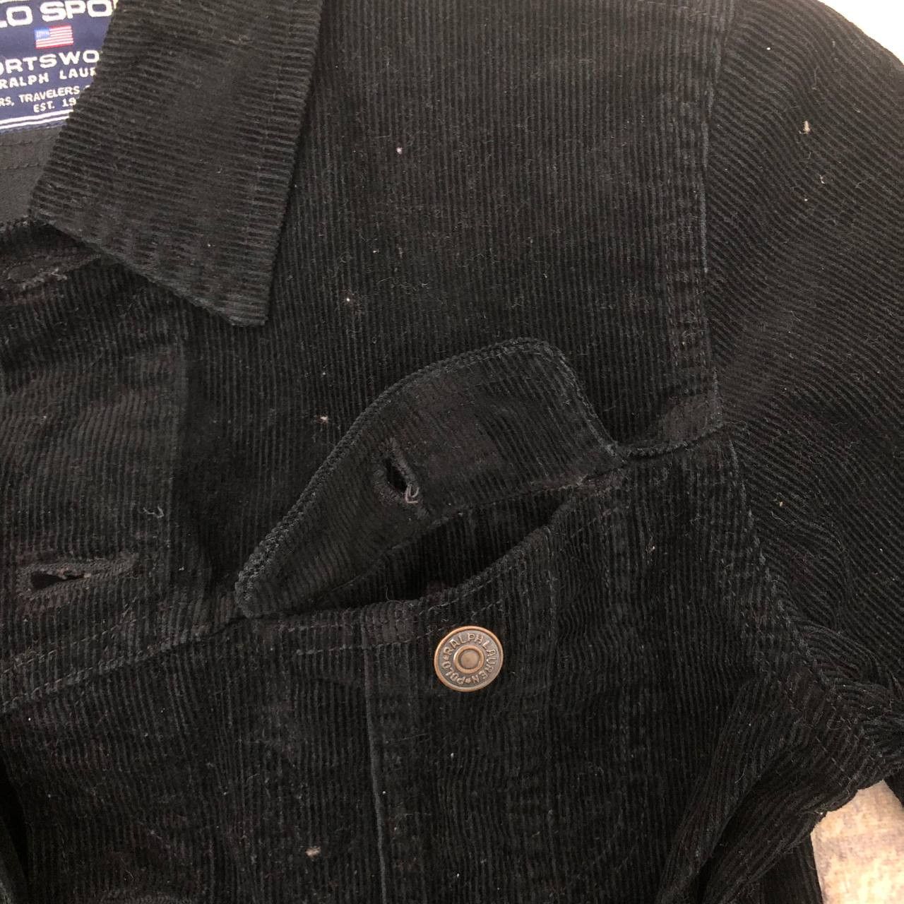 Polo Ralph Lauren Y523 VTG POLO SPORT RL TRUCKER CORDUROY JACKET CROP Size S / US 4 / IT 40 - 9 Thumbnail