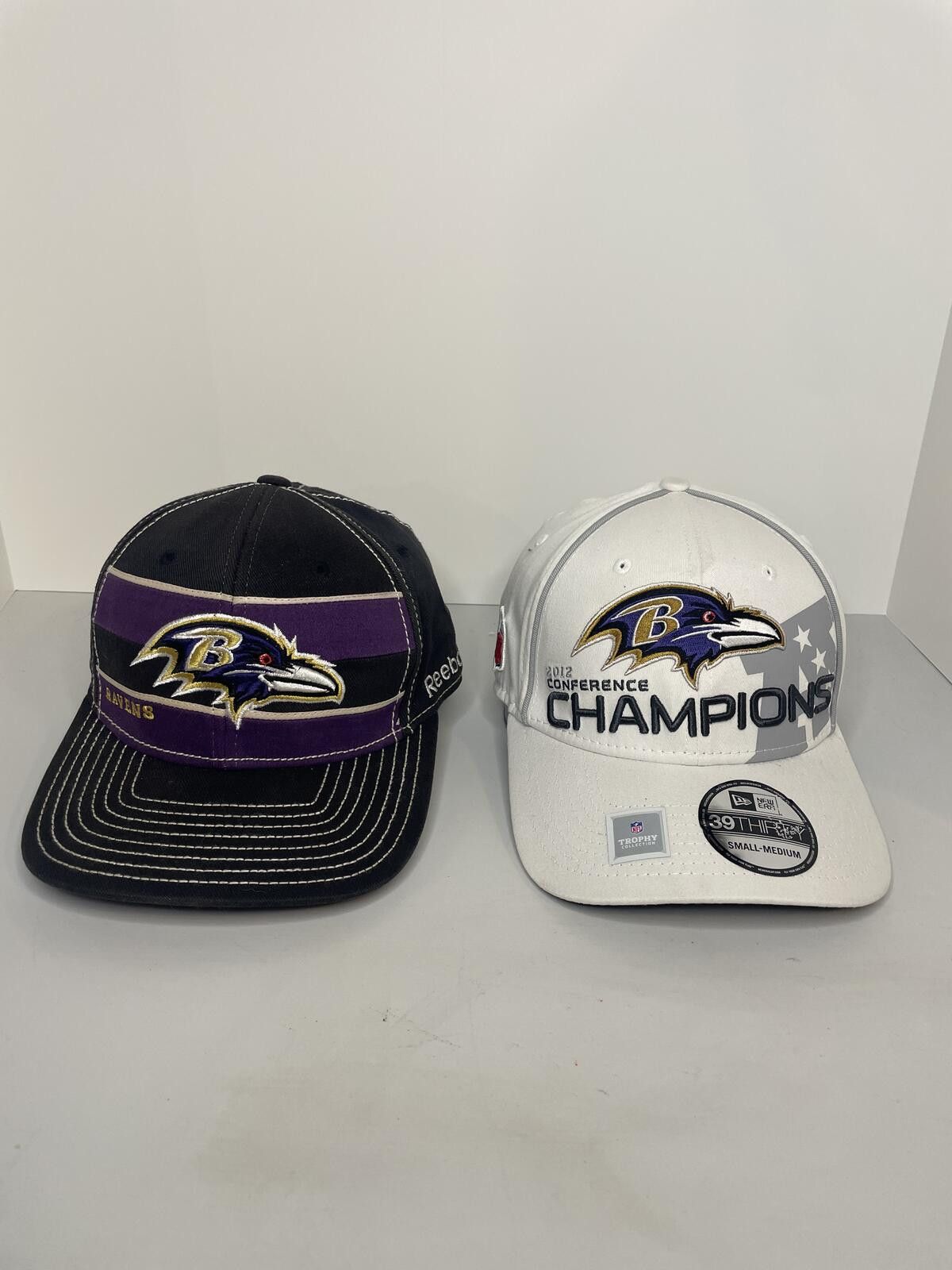 Reebok Baltimore Ravens NFL Reebok and 2012 Champions Lot - S/M Size ONE SIZE - 1 Thumbnail