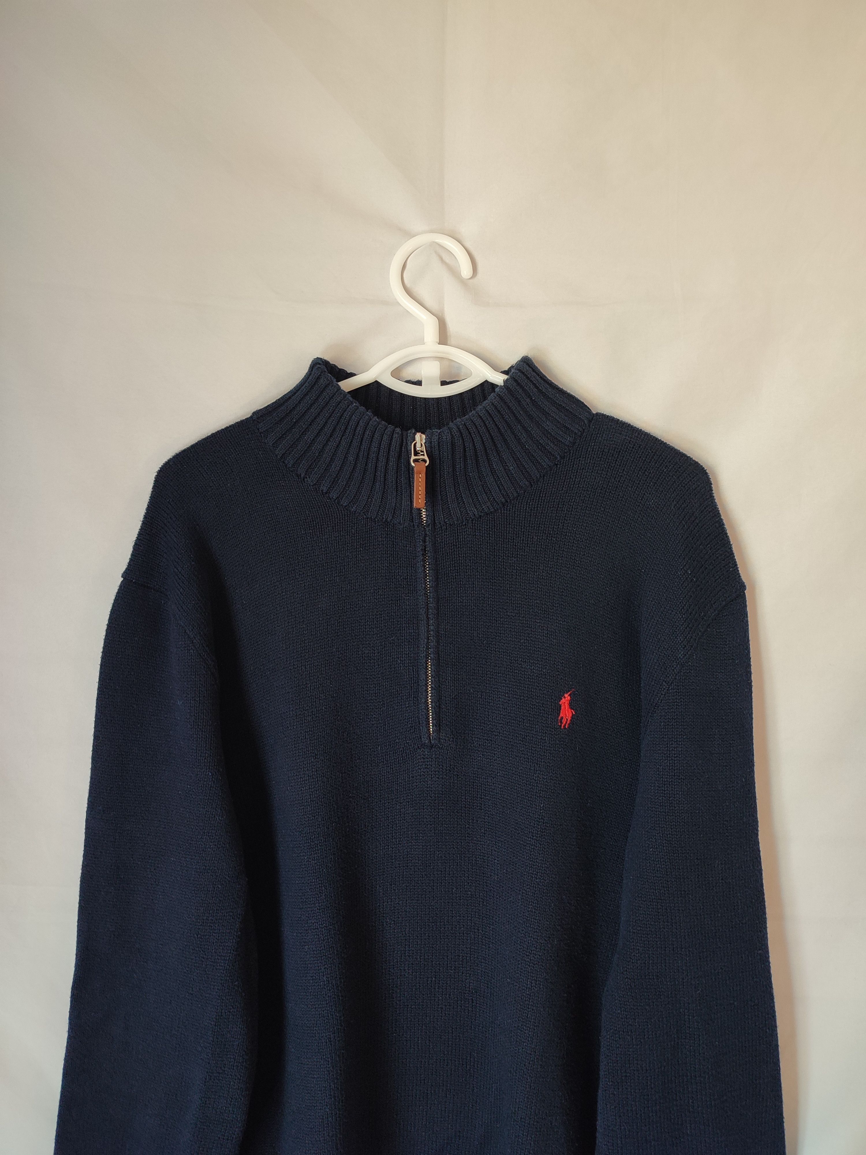 Ralph Lauren Ralph Lauren Half Zip Sweater Size US XL / EU 56 / 4 - 2 Thumbnail