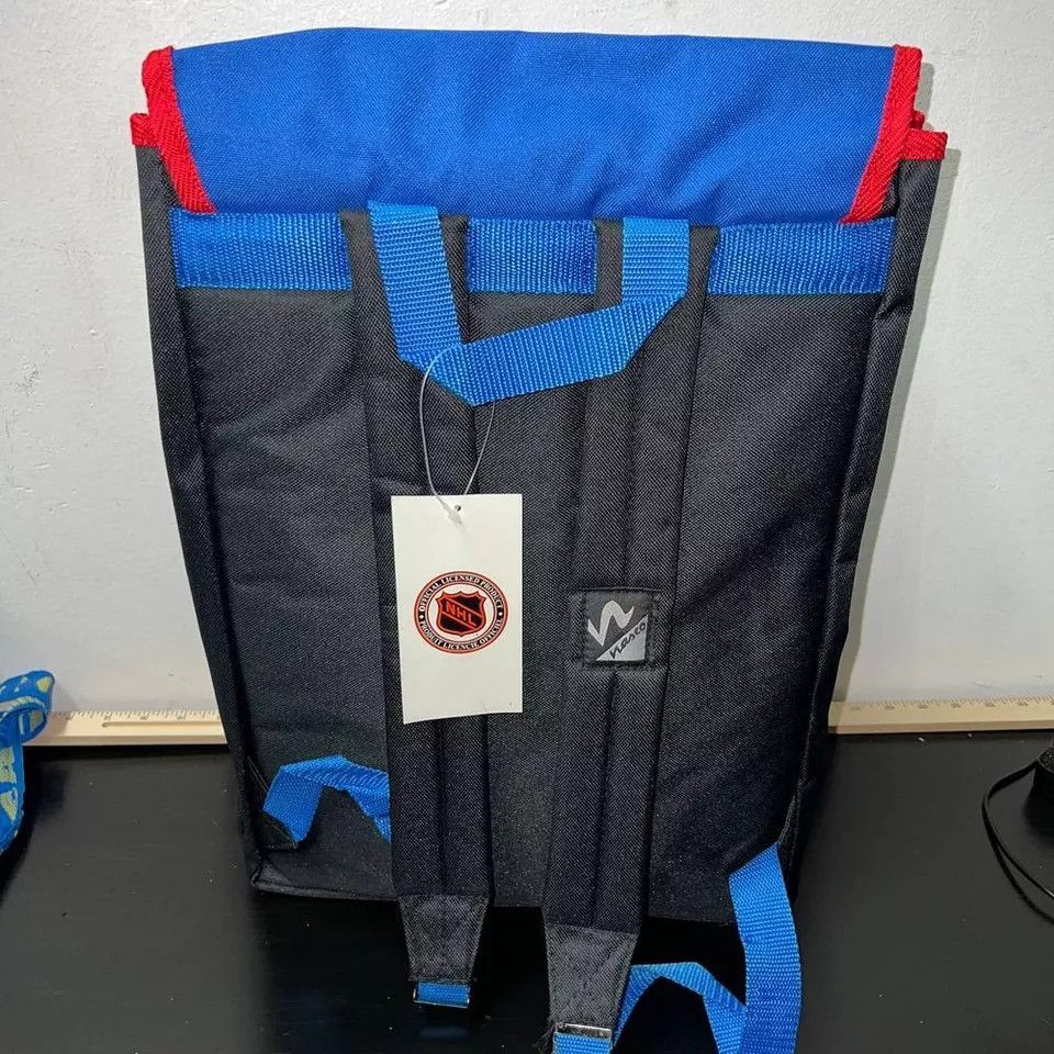 Vintage New York Rangers Retreat Backpack Bag Nasco Little America Size ONE SIZE - 2 Thumbnail