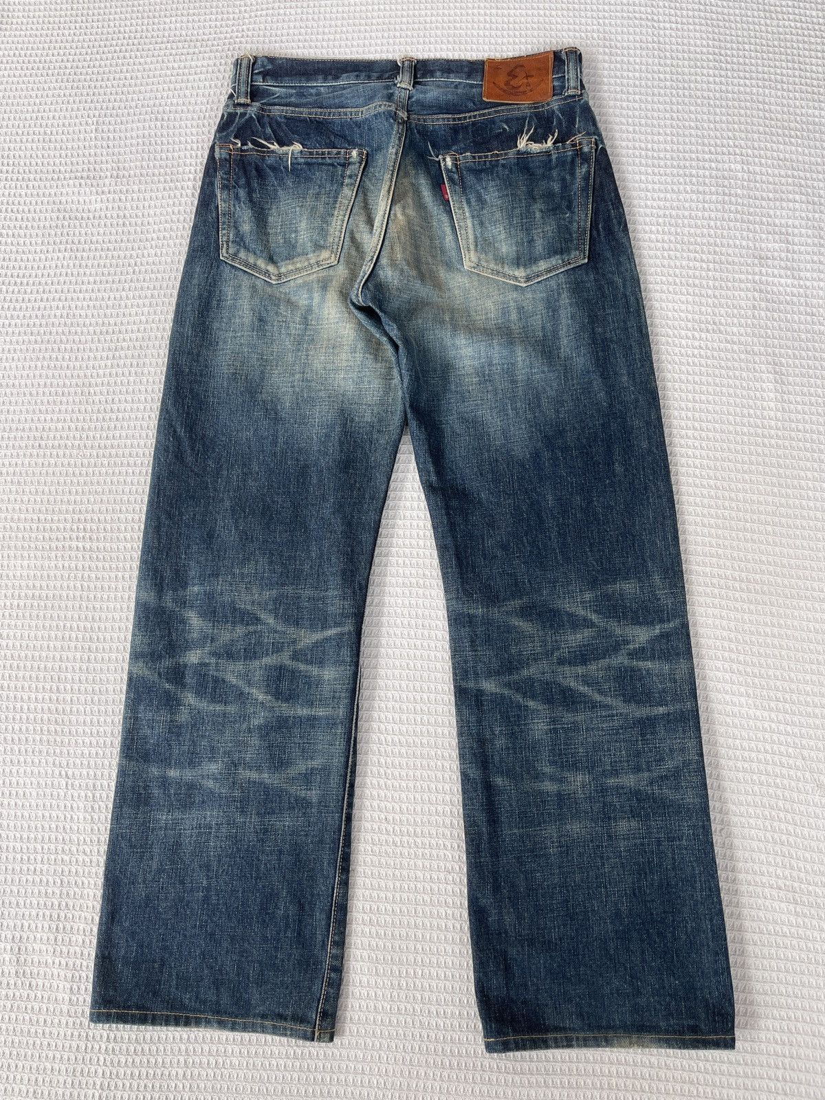Eternal Last Drop🔥Rare🔥Vintage ETERNAL JAPAN Selvedge Denim Jeans Size US 31 - 1 Thumbnail