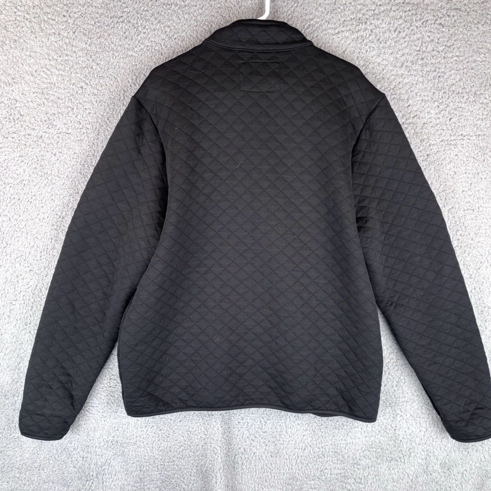 Marine Layer Marine Layer Jacket Mens XL Black Corbett Quilted Full Zip Un Lock Logo Vintage No Size US XL / EU 56 / 4 - 7 Thumbnail