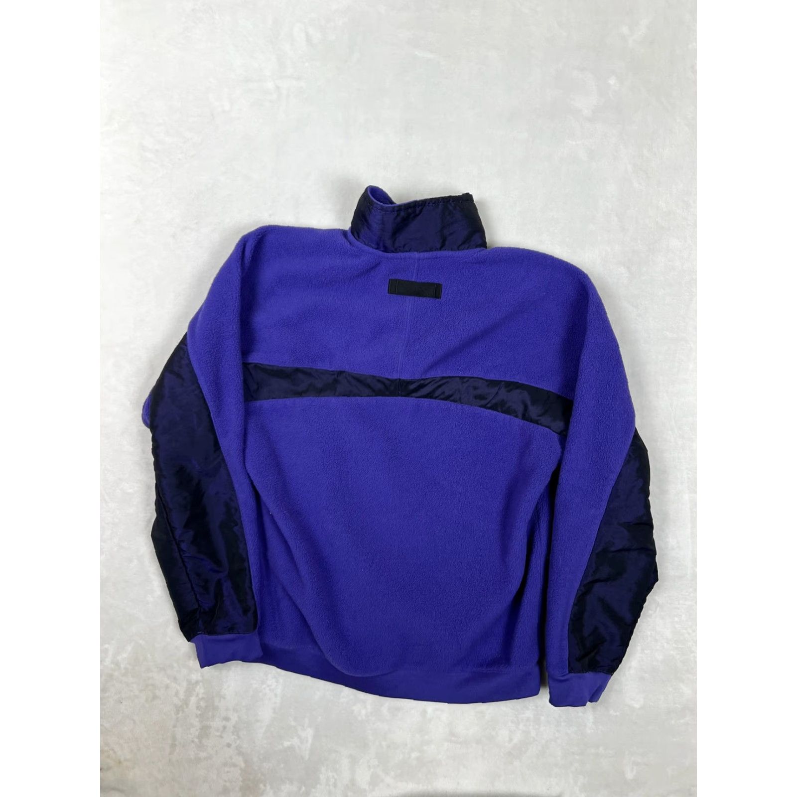 Adidas Vintage adidas Originals Fleece Pullover Mens XS Purple 1/4 Zip Sweatshirt Size US XS / EU 42 / 0 - 7 Thumbnail