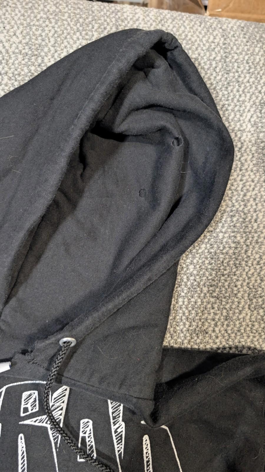Champion 2014 RARE Terror Live By The Code Hoodie Black LA HARDCORE Size US M / EU 48-50 / 2 - 5 Thumbnail