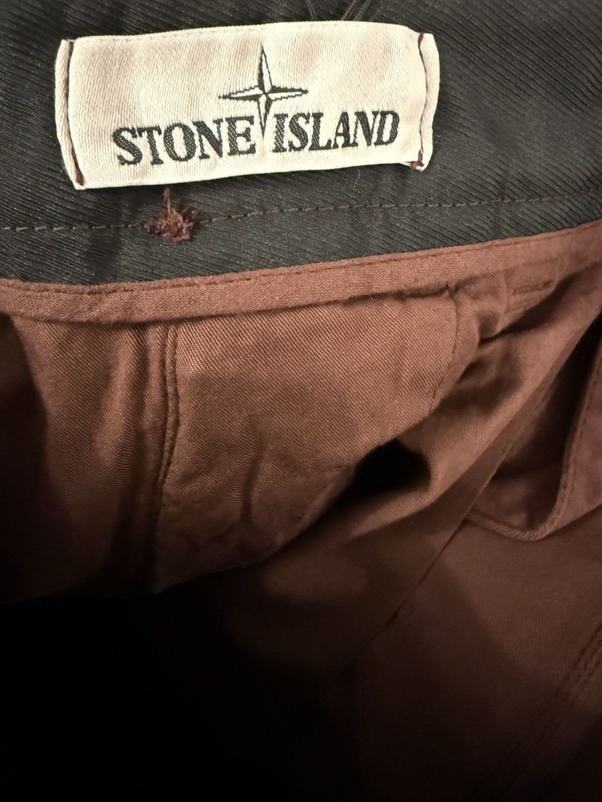 Stone Island Stone Island 711530210 Cargo Pants RE-T - Dark Brown - W30 Size US 30 / EU 46 - 4 Thumbnail