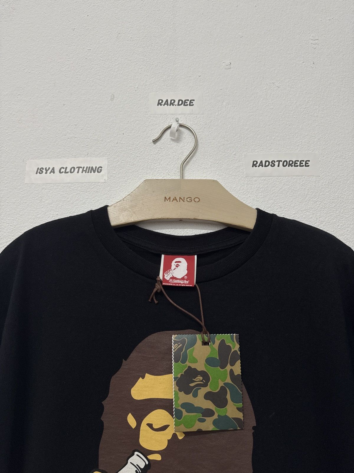 Bape × Coca Cola Bape x Coca Cola Big Head Tee Size US L / EU 52-54 / 3 - 4 Thumbnail